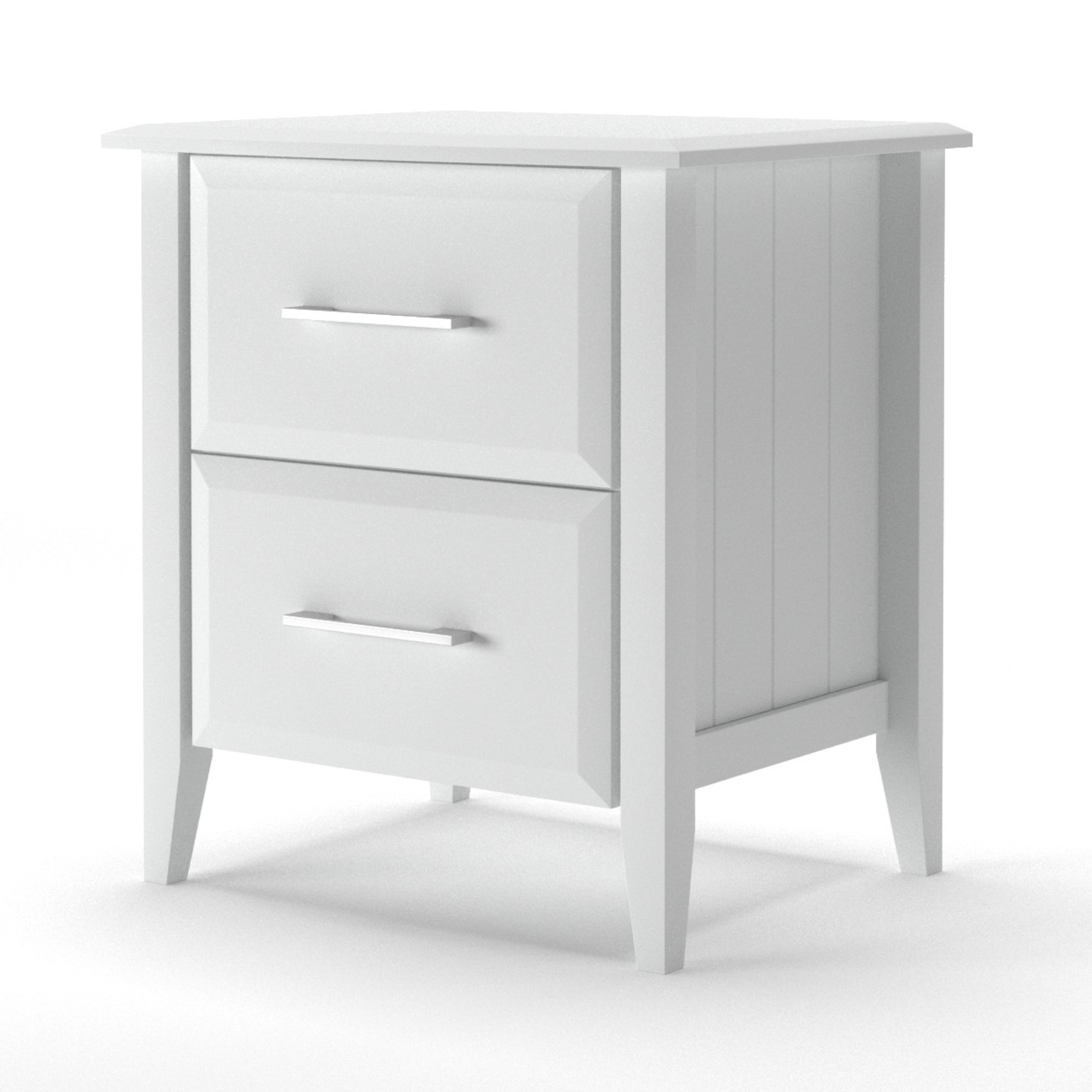 SANTORINI 2 DRAWER BEDSIDE CABINET | NZ MADE