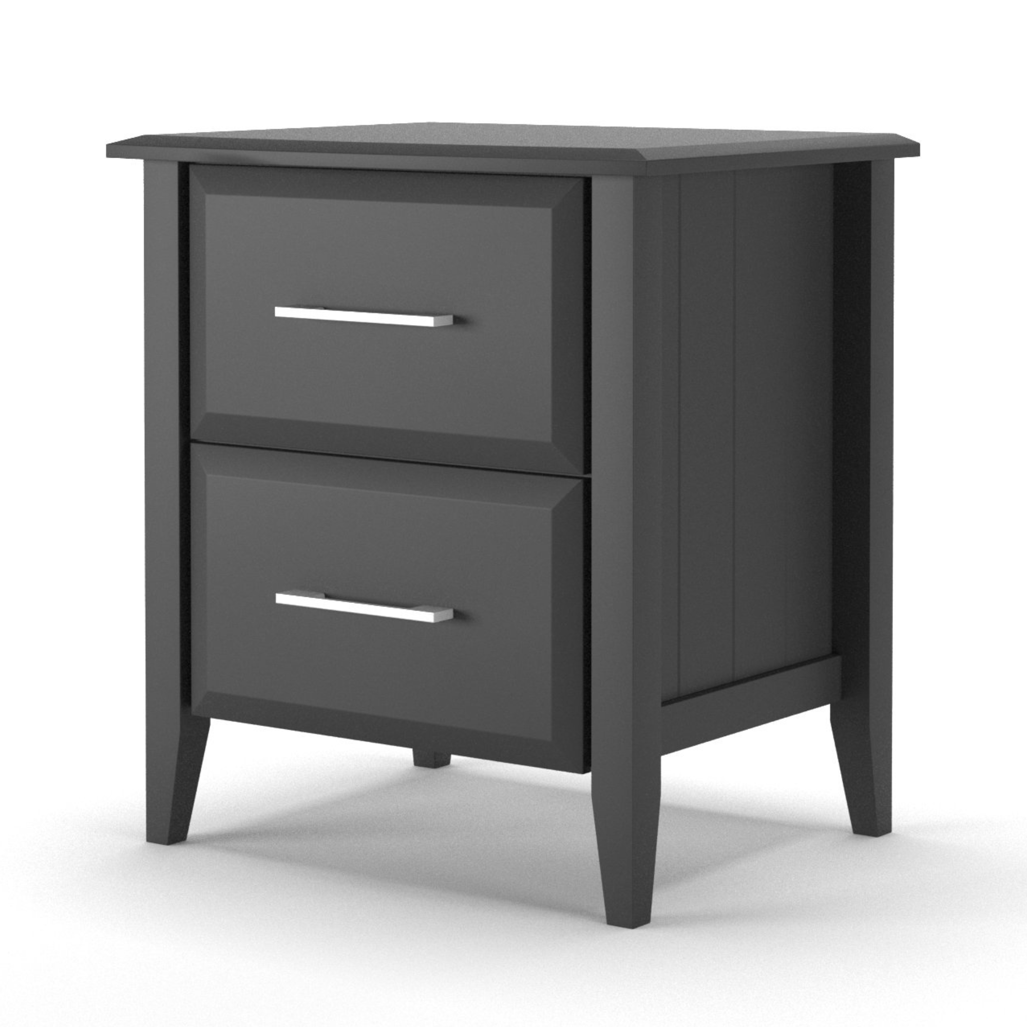 SANTORINI 2 DRAWER BEDSIDE CABINET | NZ MADE