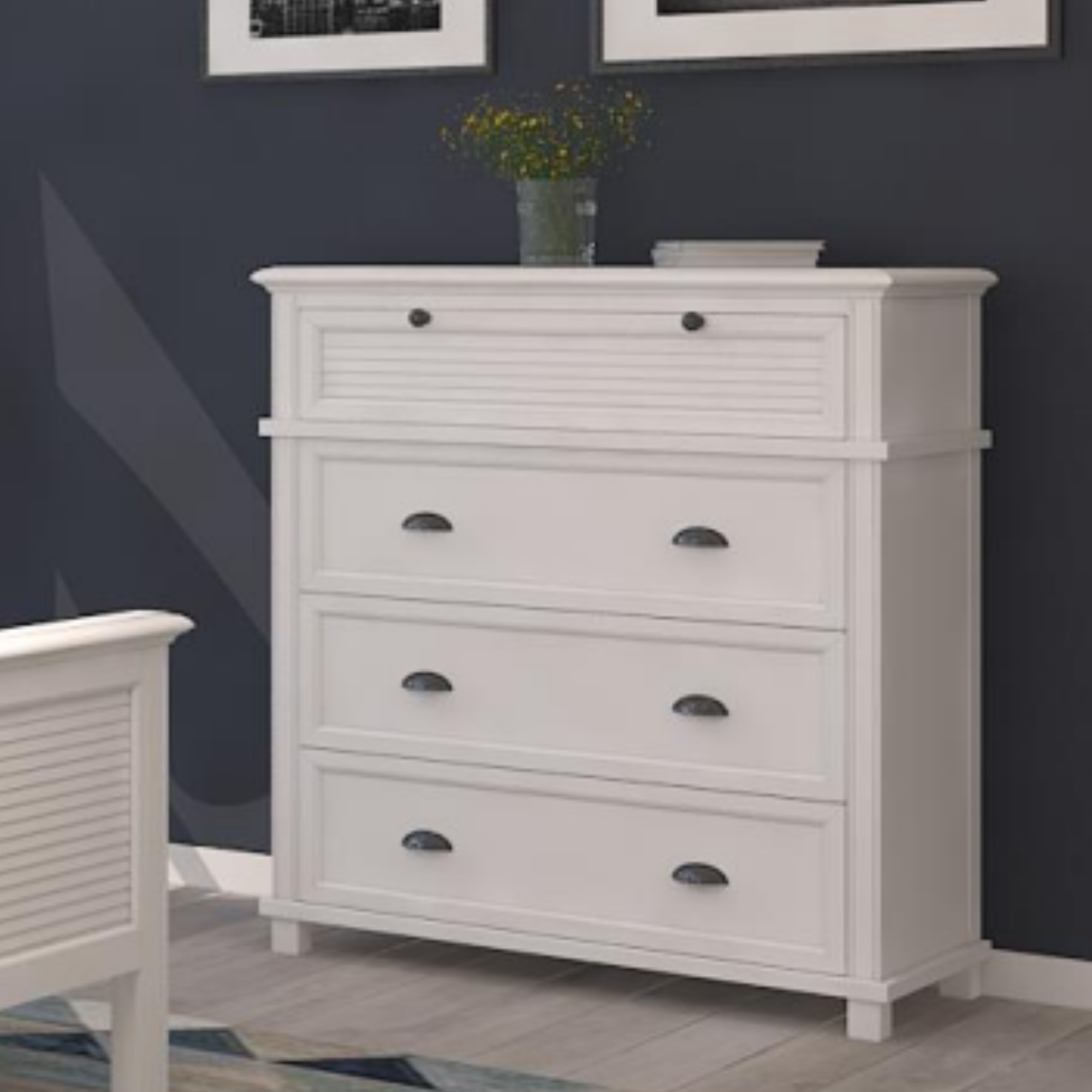 SINTRA HAMPTON STYLE 4 DRAWER TALLBOY