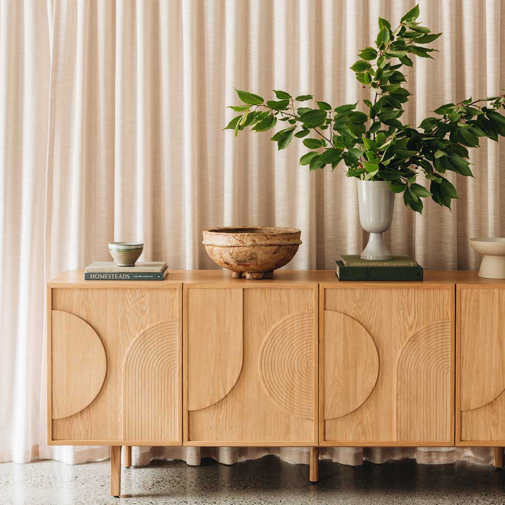 ARC SIDEBOARD | NATURAL OAK