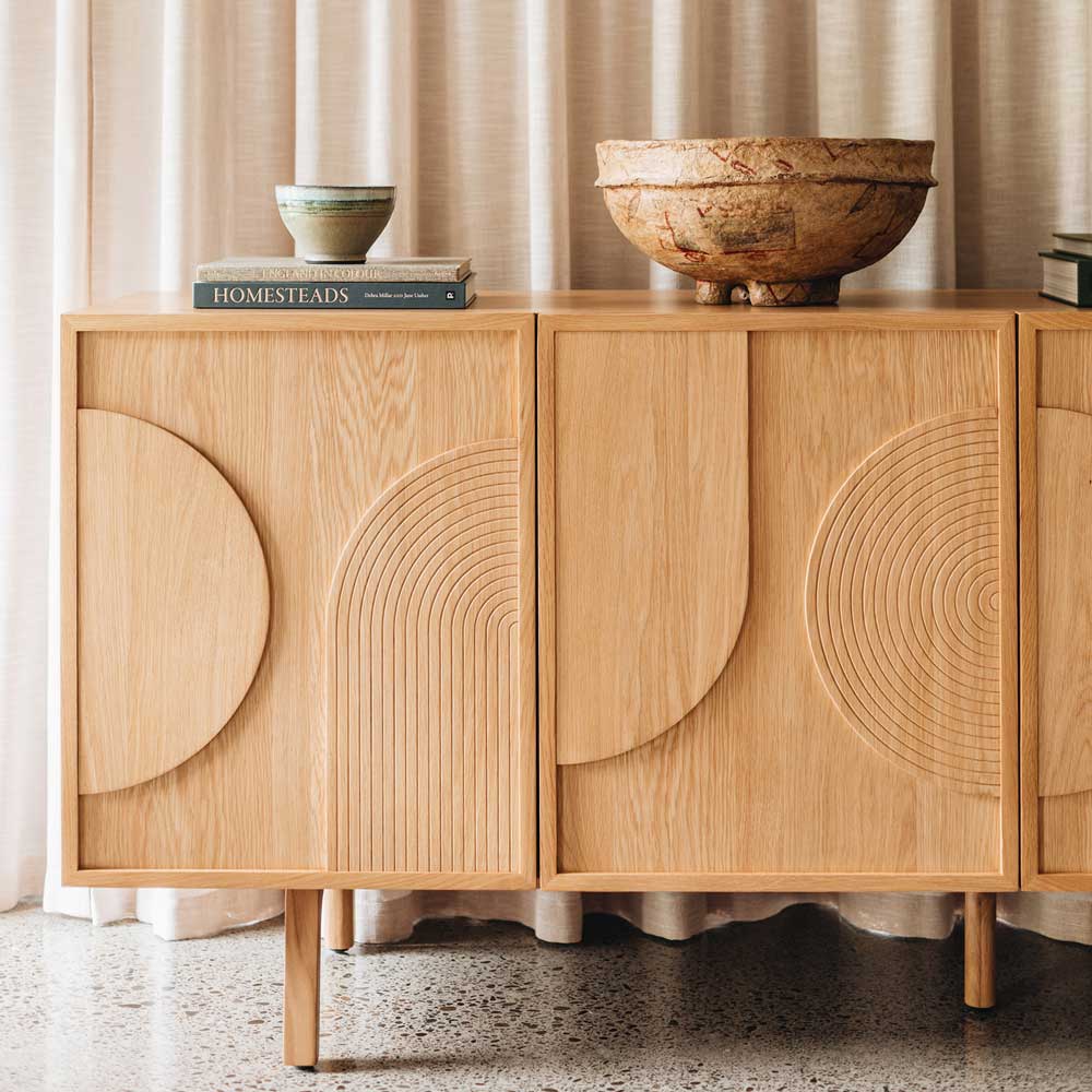 ARC SIDEBOARD | NATURAL OAK