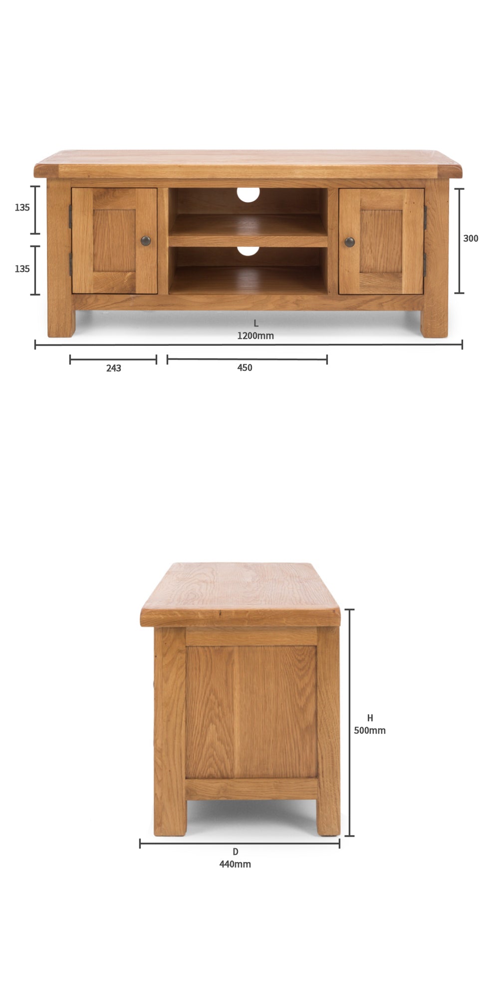 SALISBURY SMALL 1200 ENTERTAINMENT UNIT