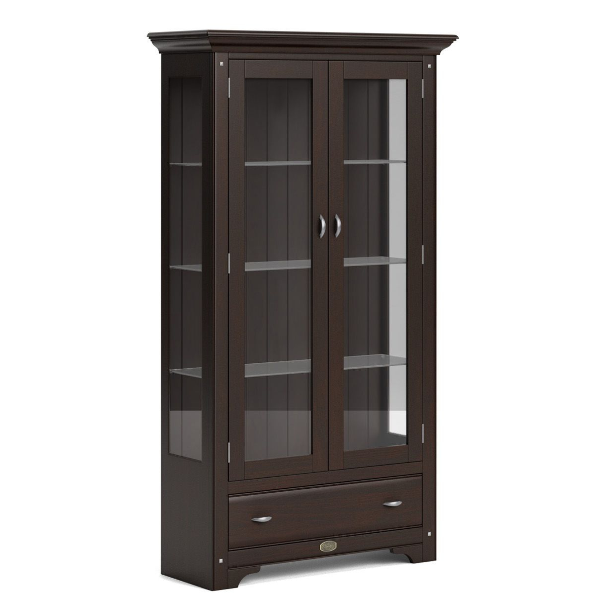 Villager 2 Door Display Cabinet | NZ Made