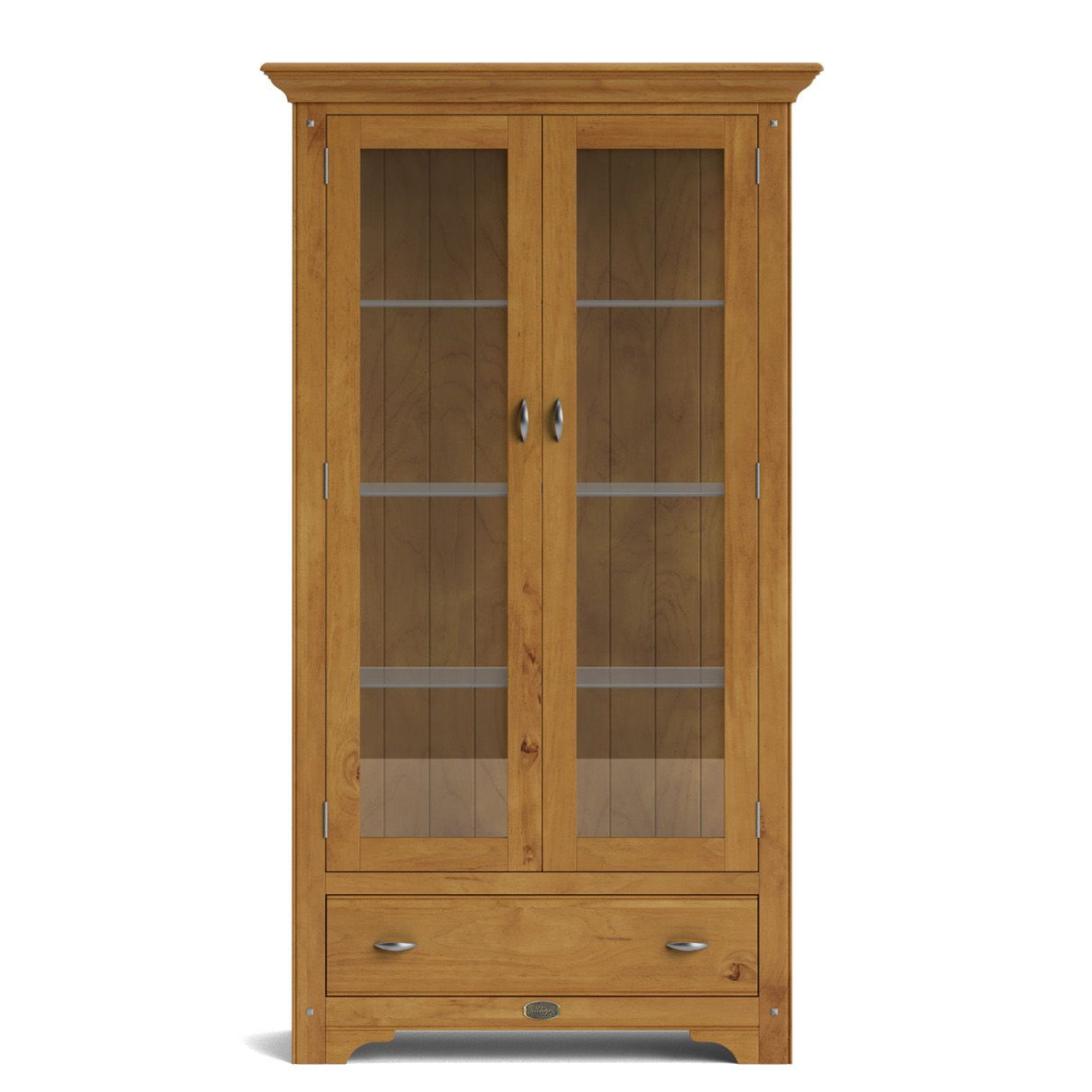Villager 2 Door Display Cabinet | NZ Made