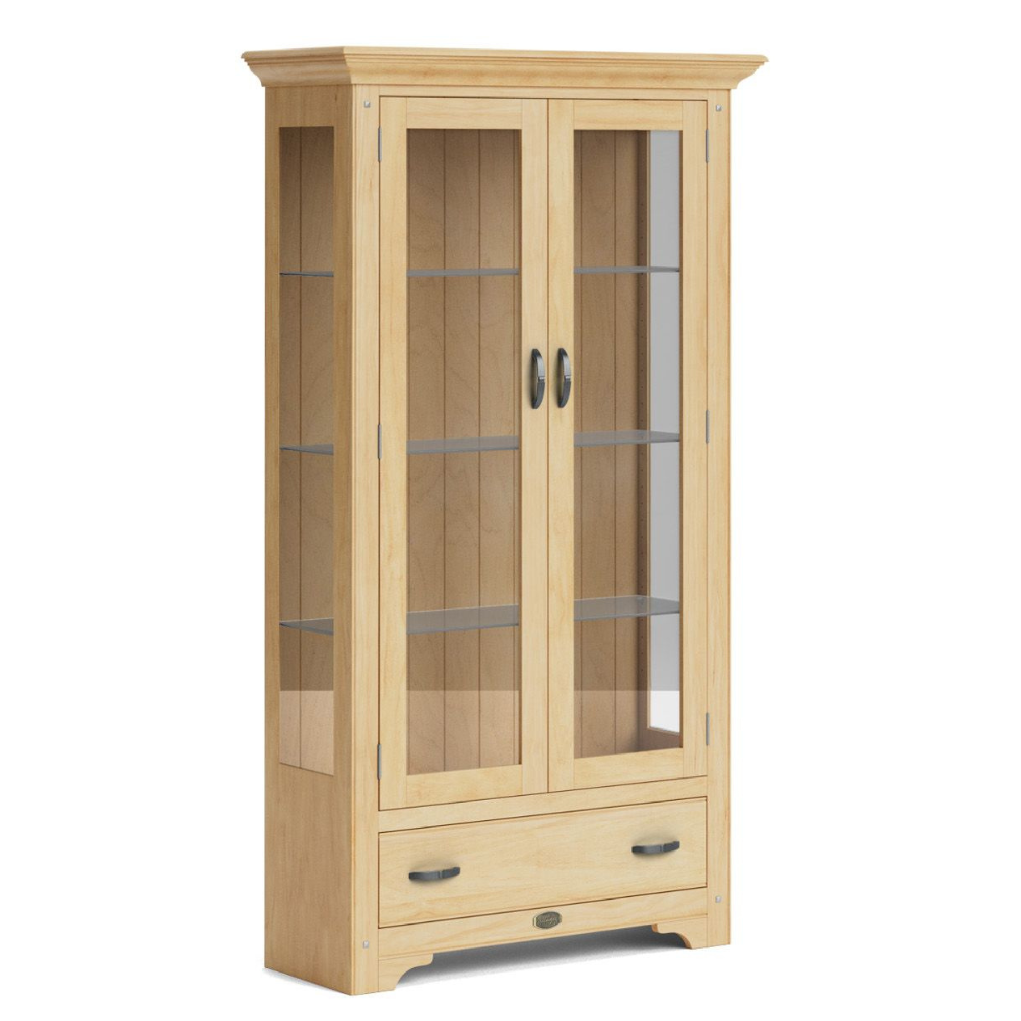 Villager 2 Door Display Cabinet | NZ Made
