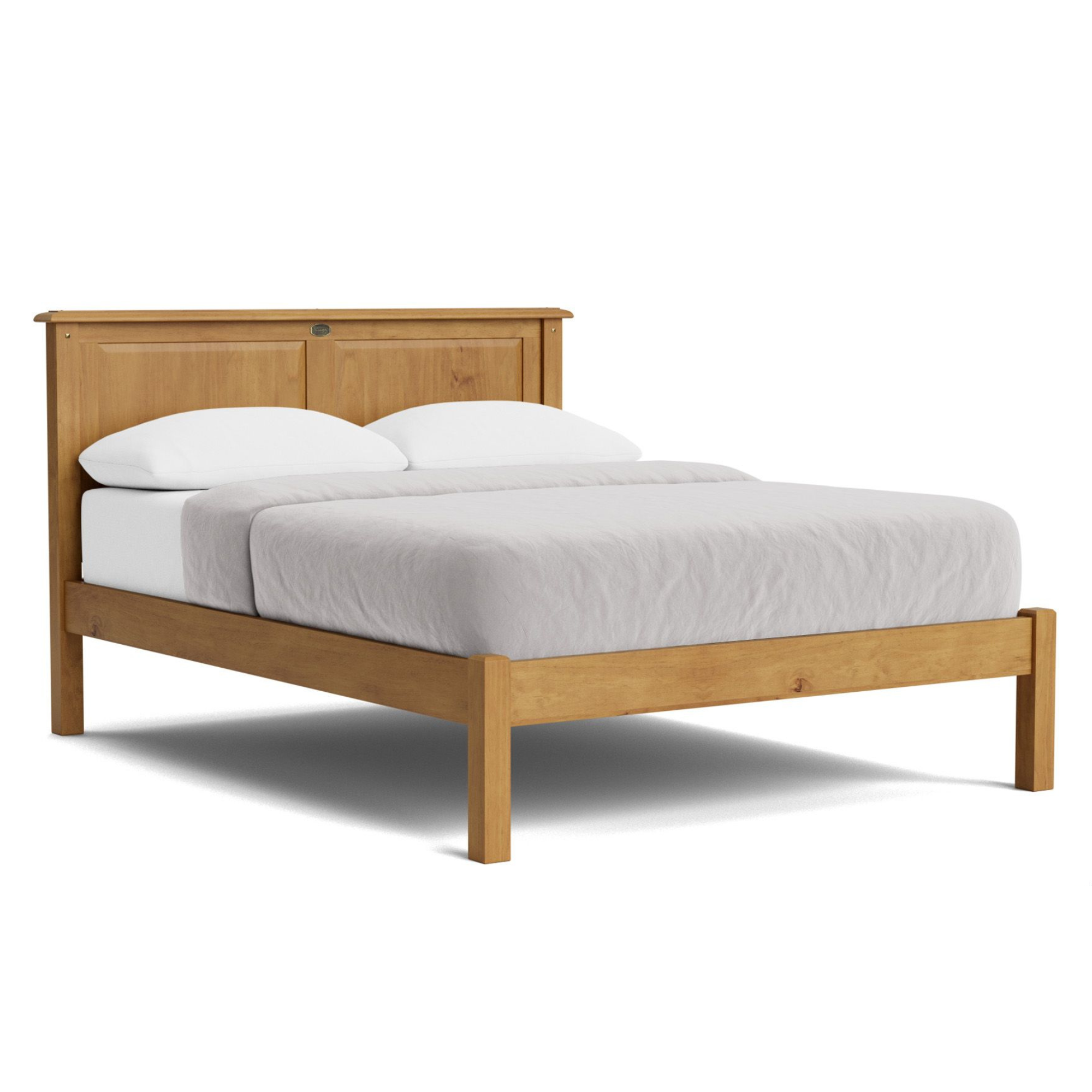 VILLAGER SLAT BED WITH LOW FOOT | ALL SIZES | NZ MADE