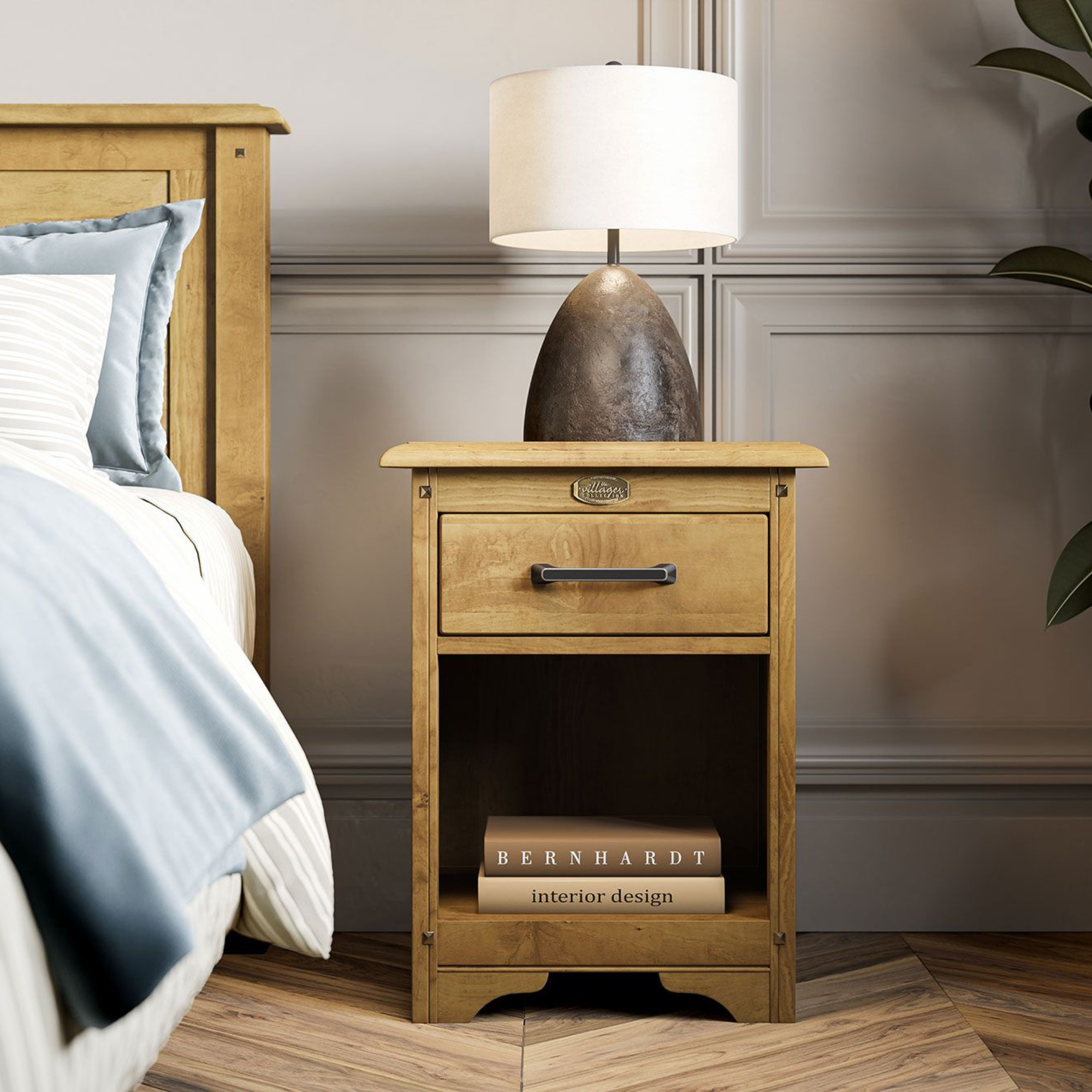 VILLAGER 1 DRAWER BEDSIDE TABLE | NZ MADE