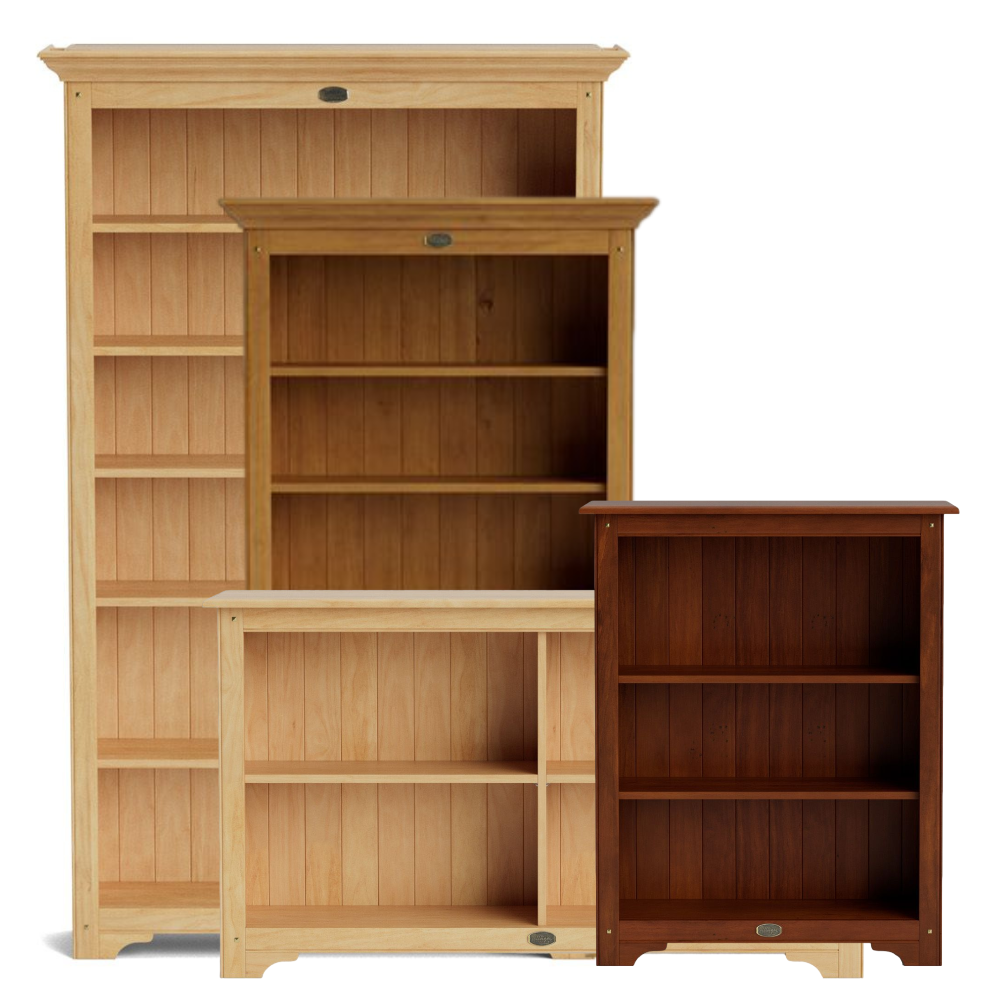 VILLAGER BOOKCASES | 4 SIZES | NZ MADE