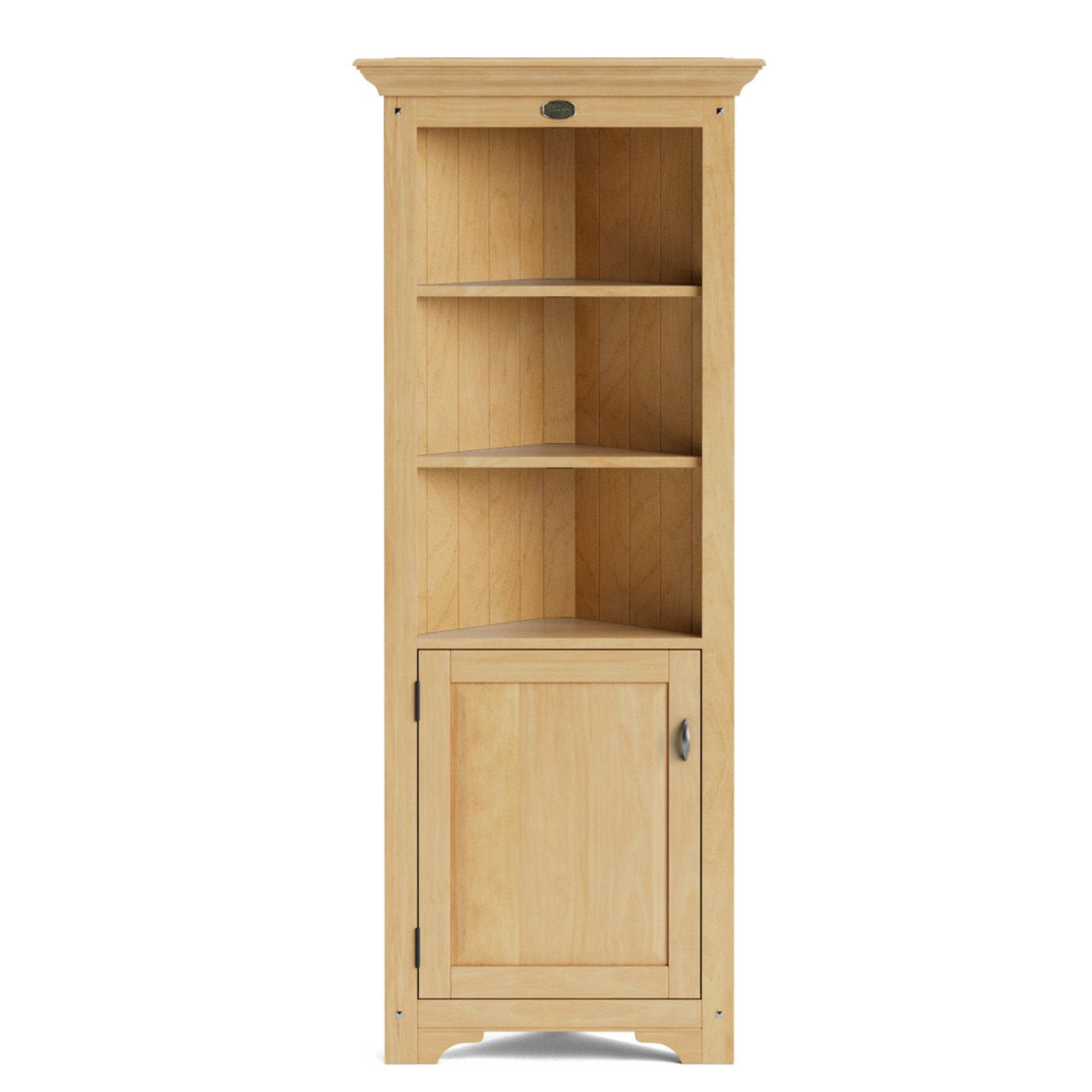 VILLAGER CORNER SHELF | BOOKCASE WITH CUPBOARD | NZ MADE
