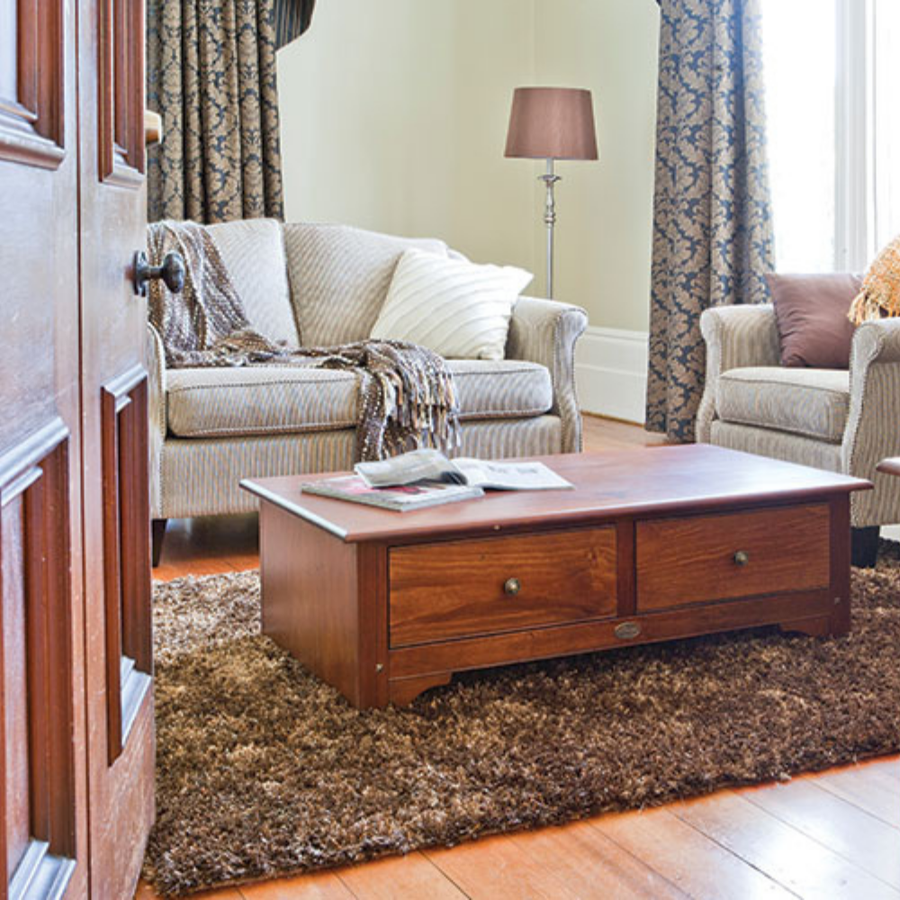 VILLAGER 2 DRAWER COFFEE TABLE | NZ MADE