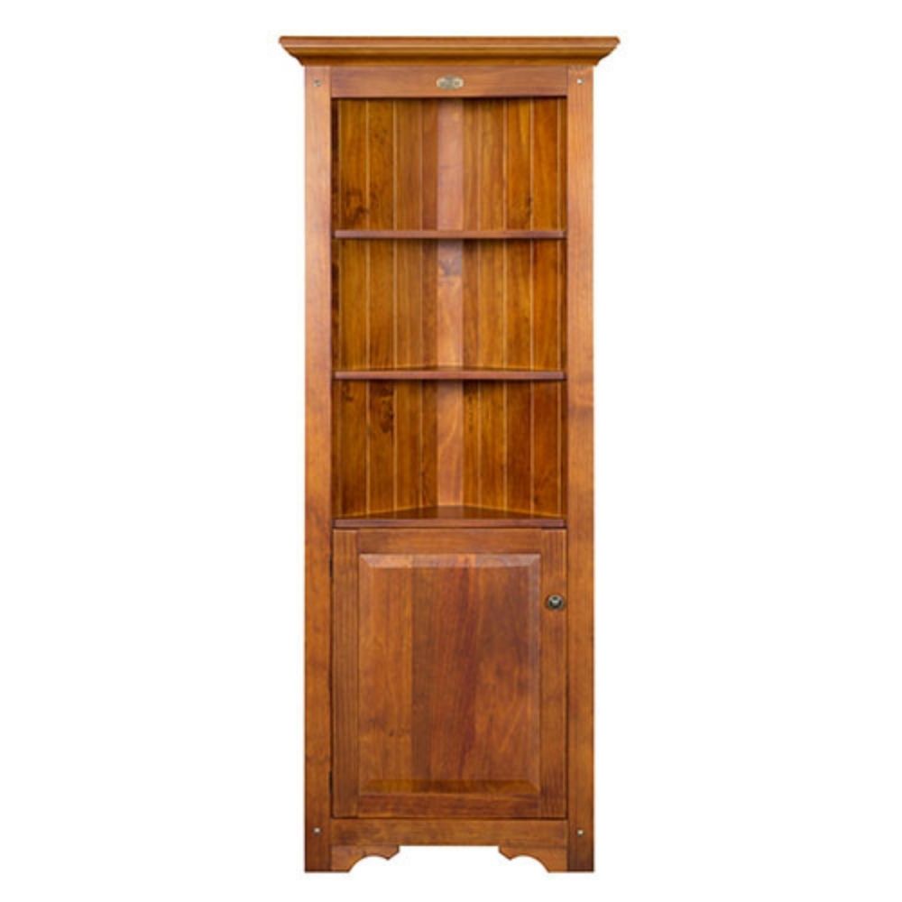 VILLAGER CORNER SHELF | BOOKCASE WITH CUPBOARD | NZ MADE