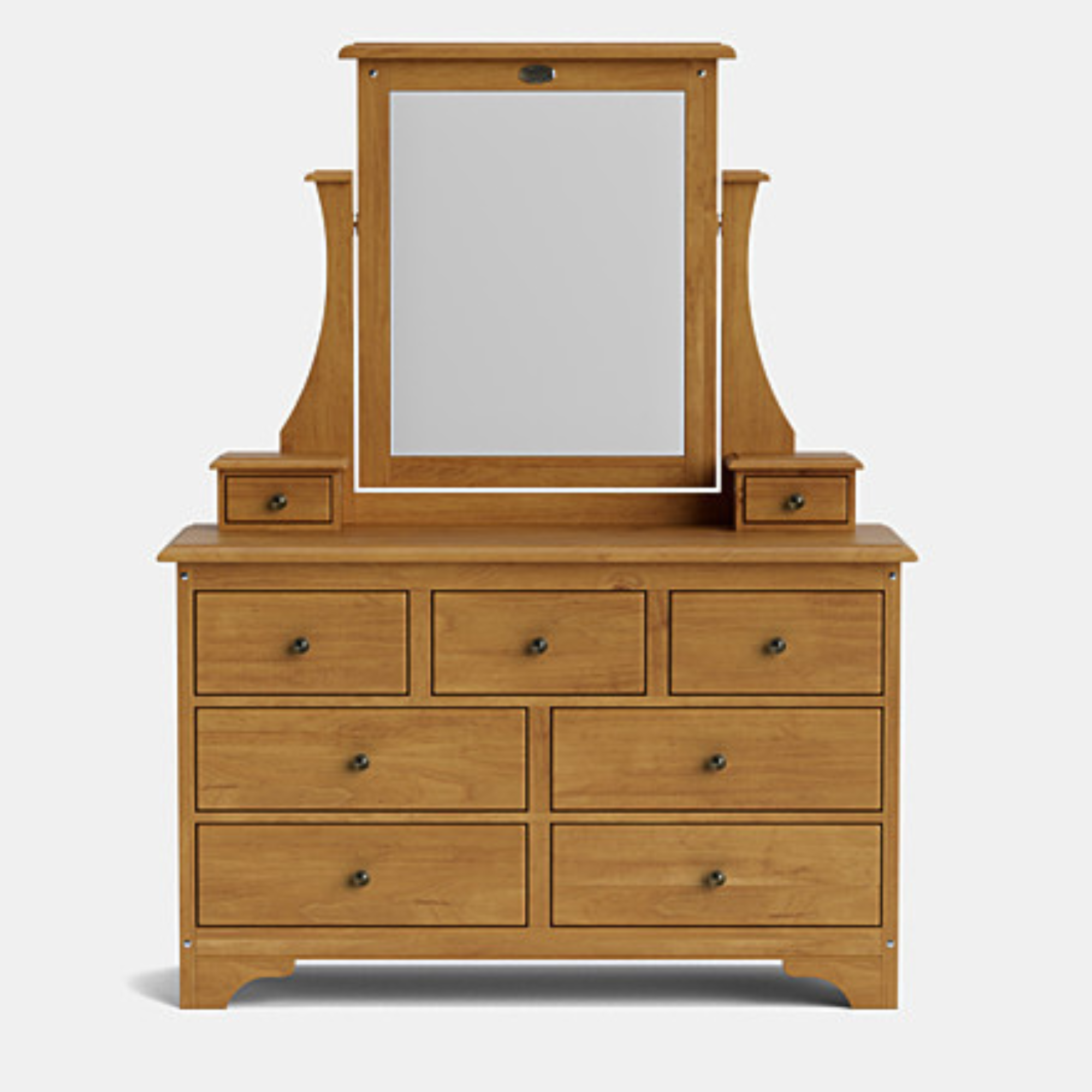 VILLAGER 9 DRAWER DUCHESS WITH MIRROR | NZ MADE