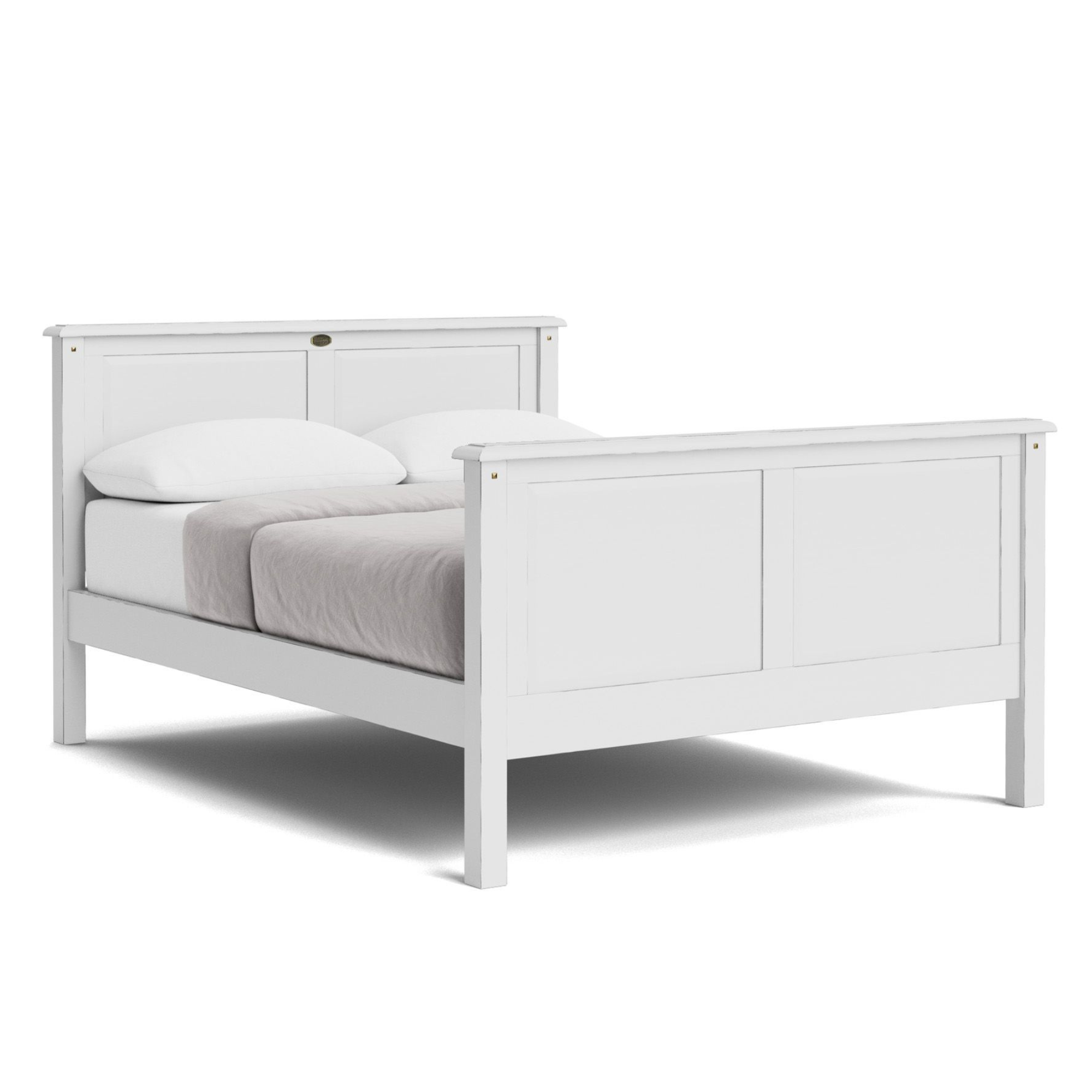 VILLAGER SLAT BED WITH HIGH FOOT | ALL SIZES | NZ MADE