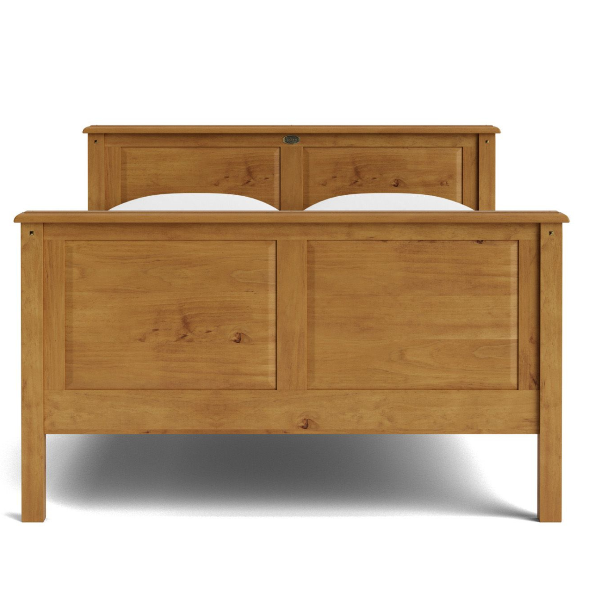 VILLAGER SLAT BED WITH HIGH FOOT | ALL SIZES | NZ MADE