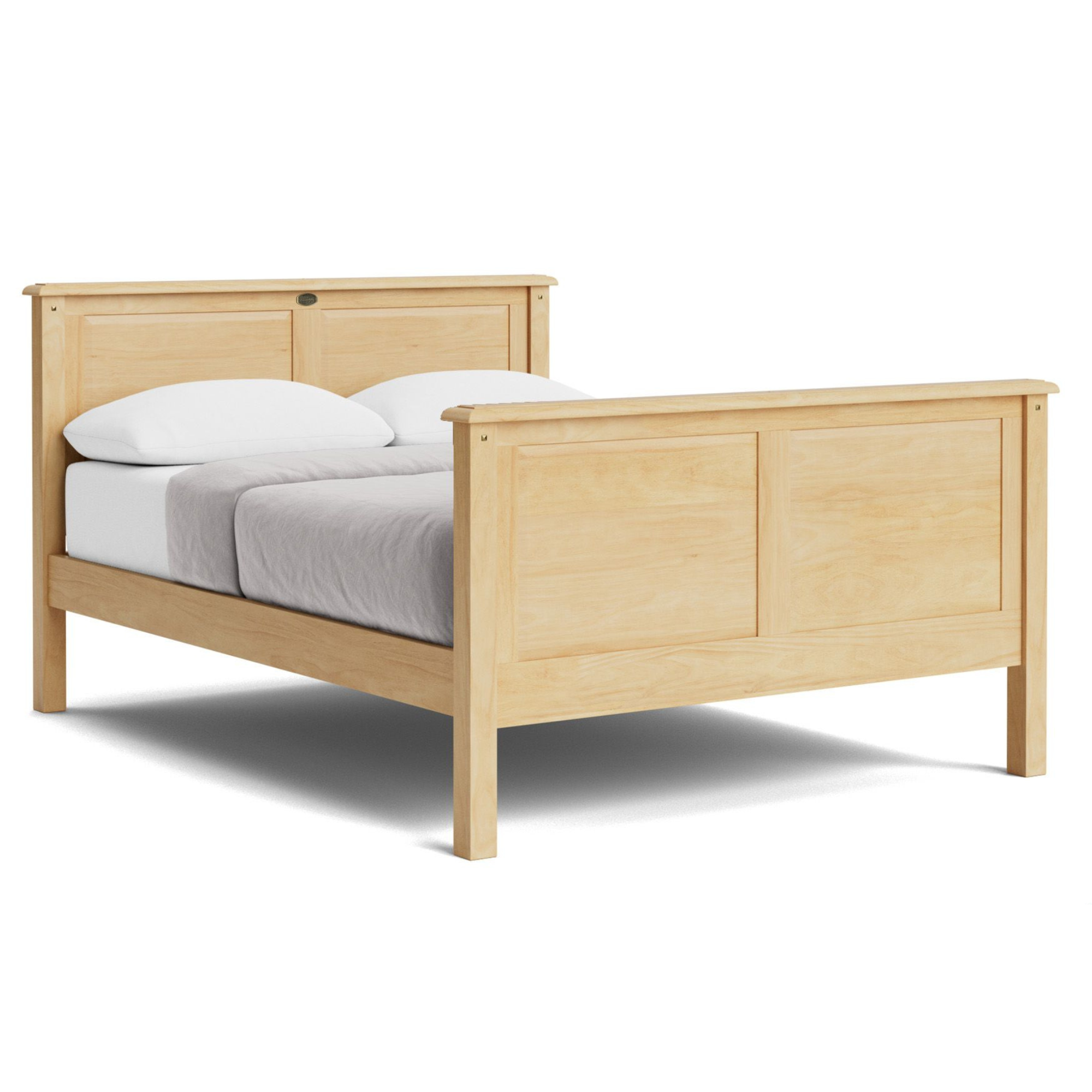 VILLAGER SLAT BED WITH HIGH FOOT | ALL SIZES | NZ MADE