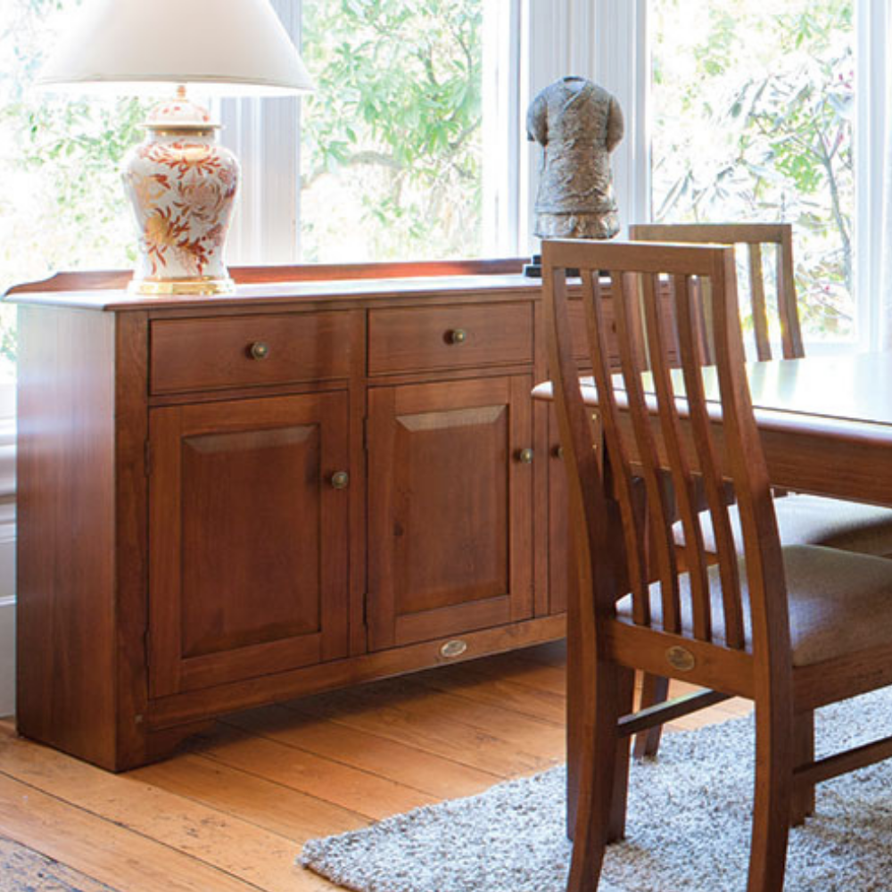 Villager Solid Seat Dining Chair | NZ Made