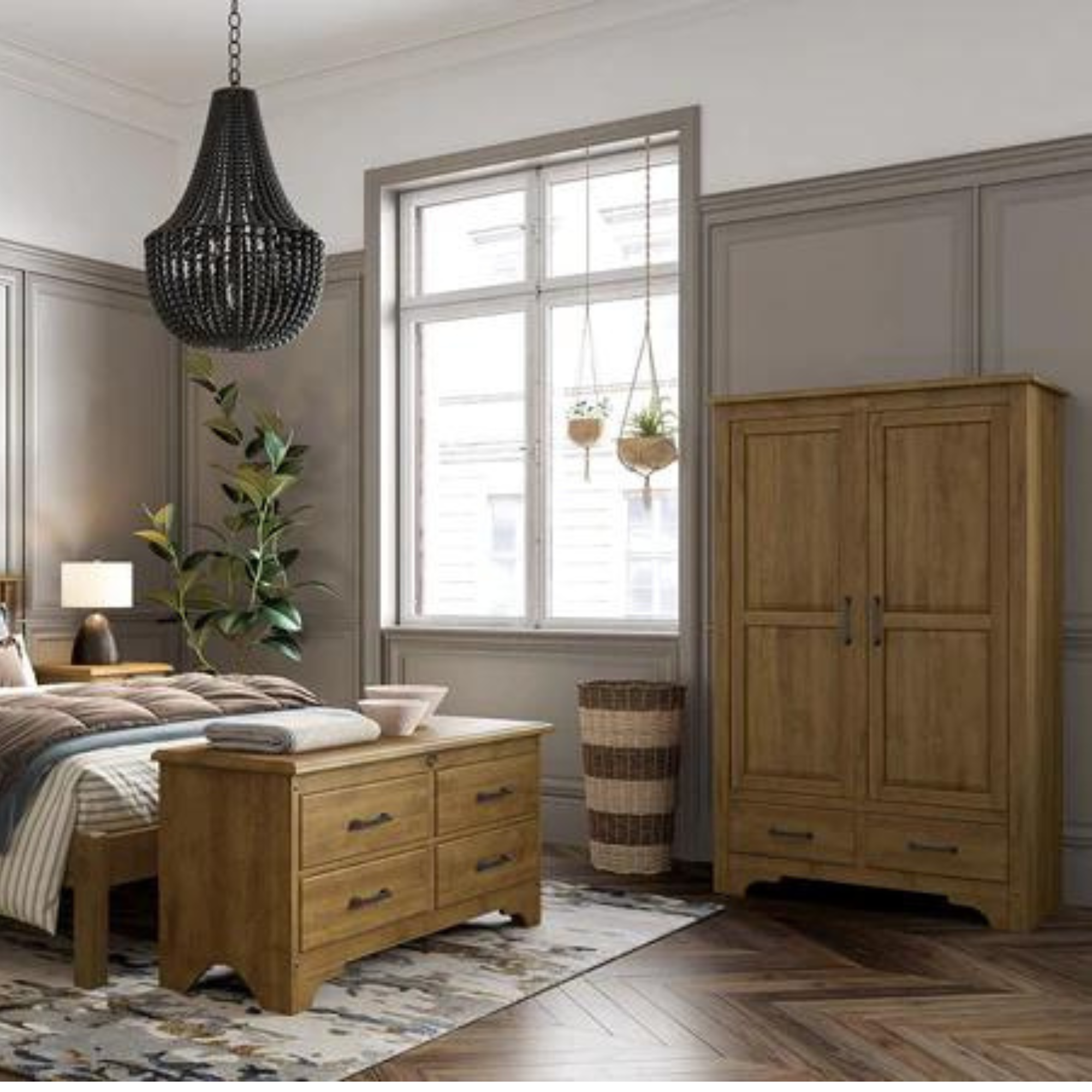 Villager 4 Drawer Window Chest | NZ Made