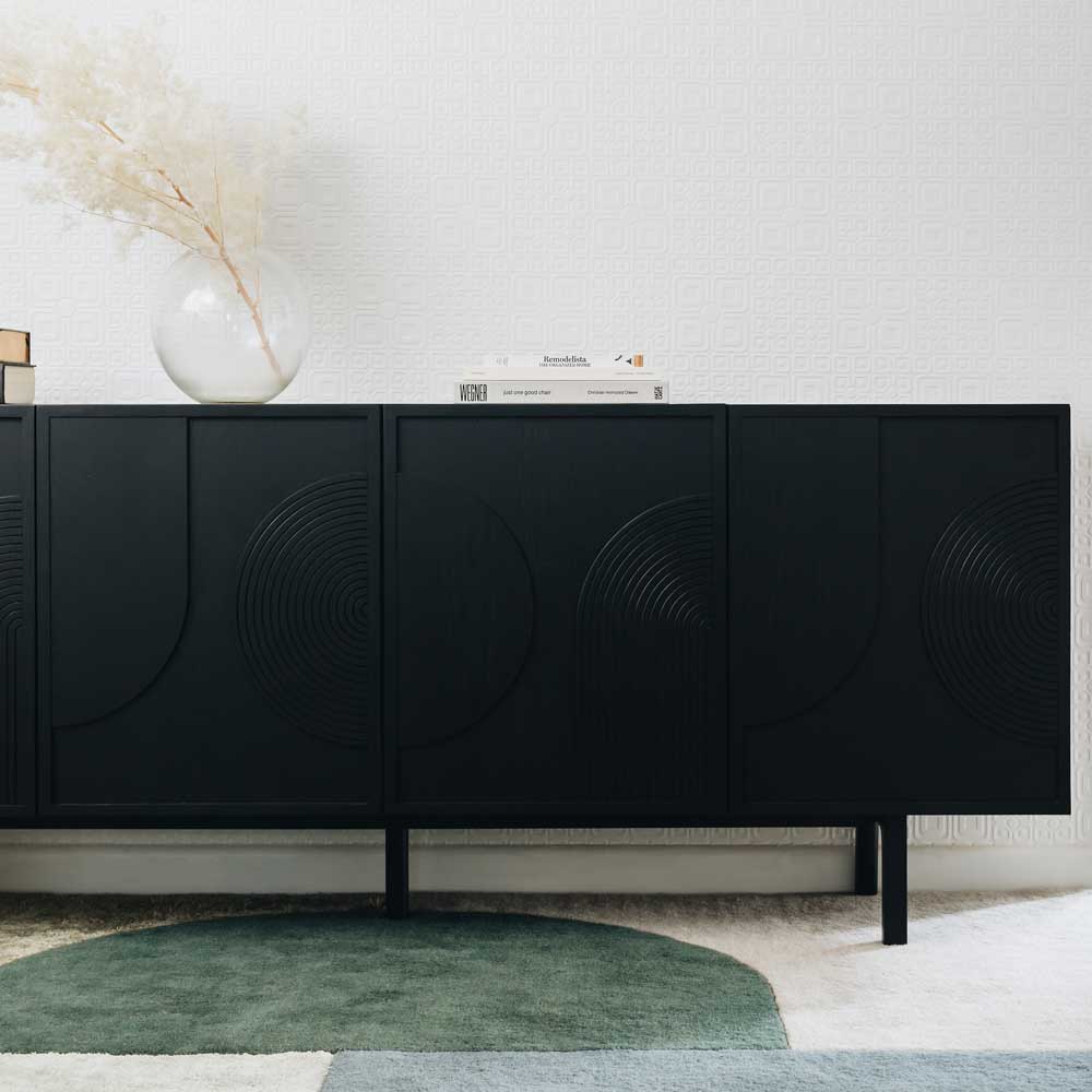 ARC SIDEBOARD | BLACK OAK
