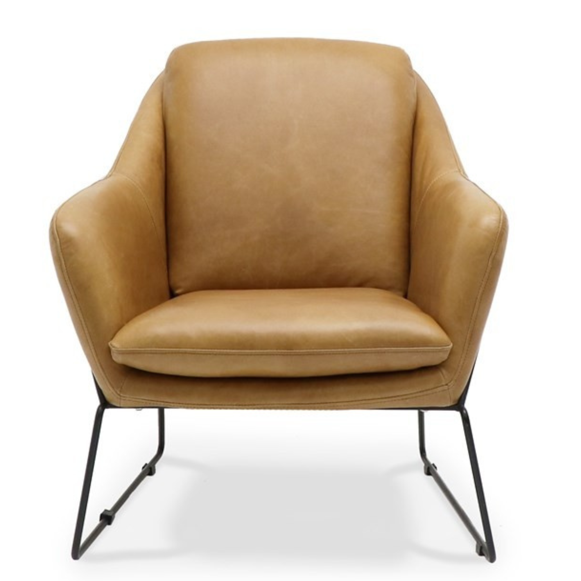 WORKSHOP LEATHER ARMCHAIR | TAN