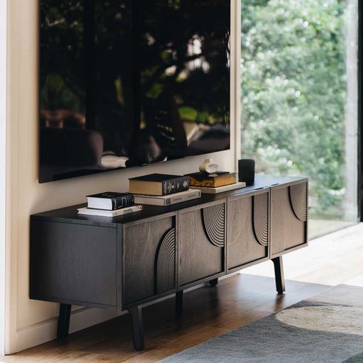 ARC OAK ENTERTAINMENT UNIT - BLACK OAK