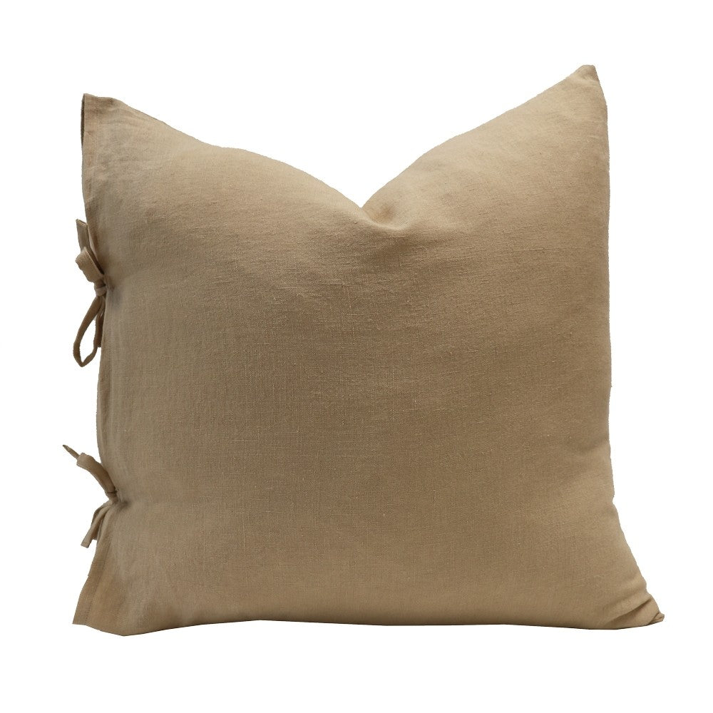 TULLY 100% LINEN CUSHIONS & THROWS | FEATHER FILLED