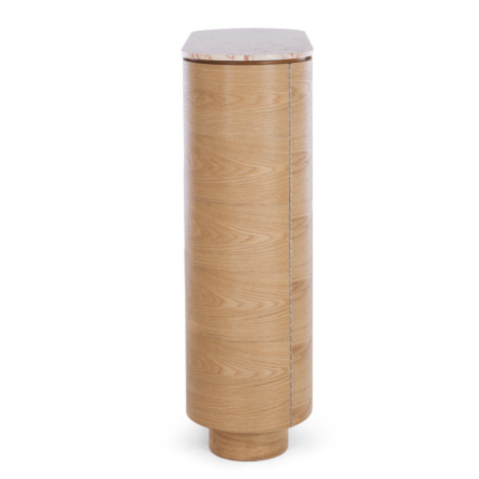 AKITA OAK BAR CABINET | TURKISH ROSE