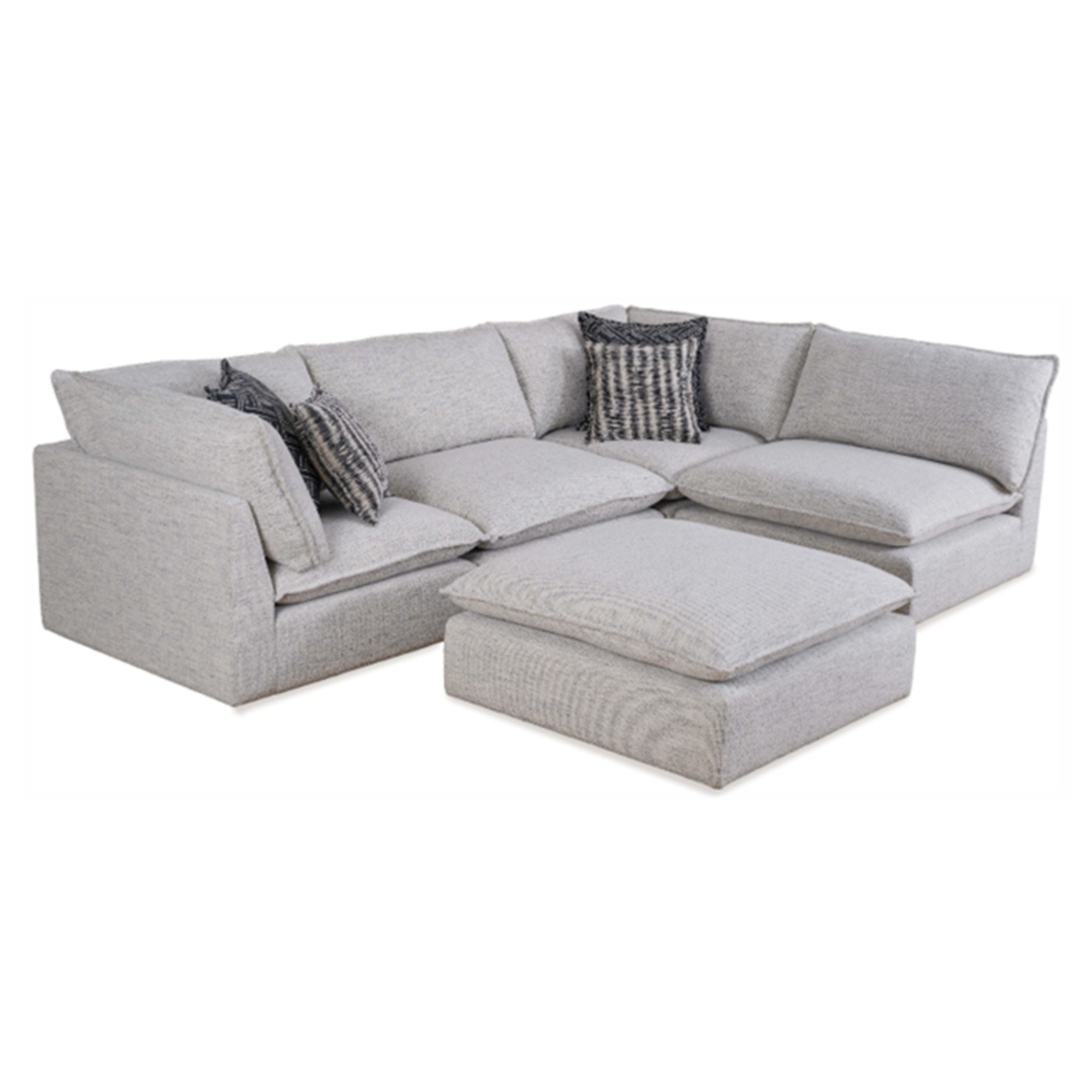 ALYSSA MODULAR LOUNGE SUITE | COTTON