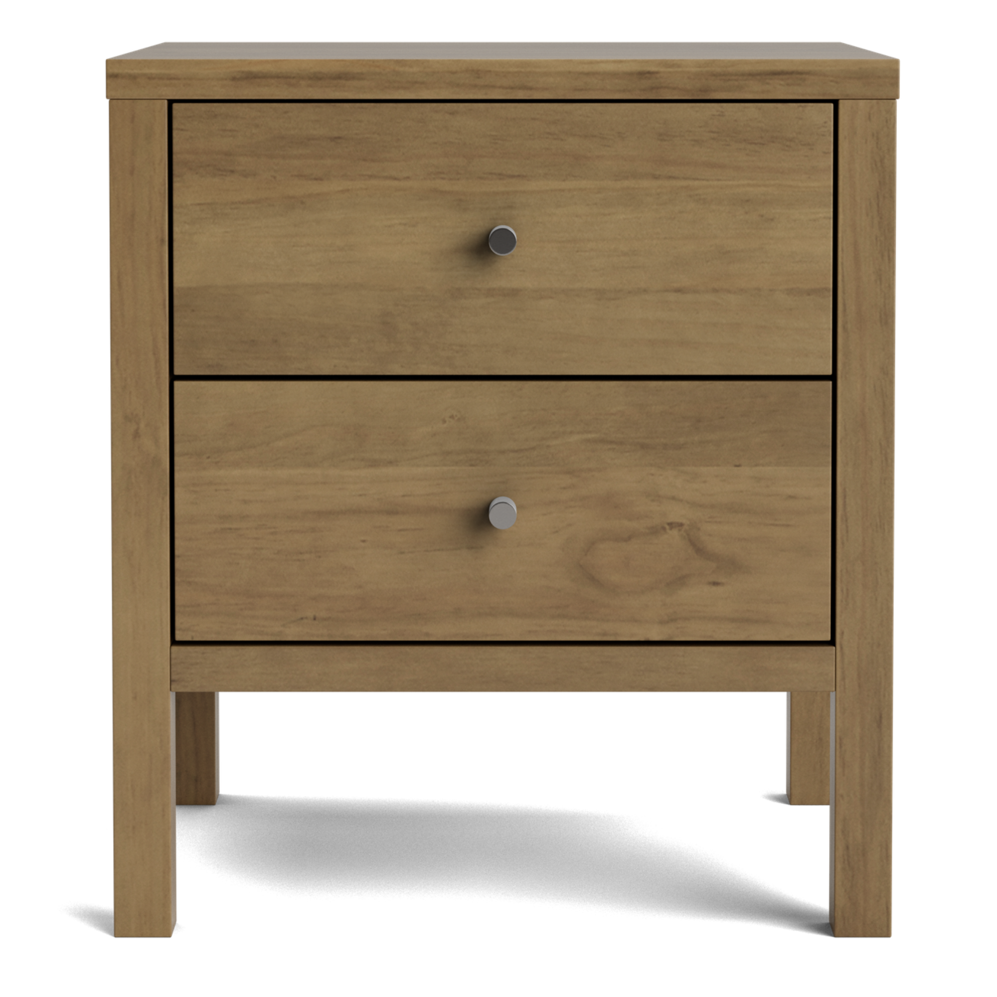 ANDES 2 DRAWER BEDSIDE | NZ PINE OR AMERICAN ASH | NZ MADE