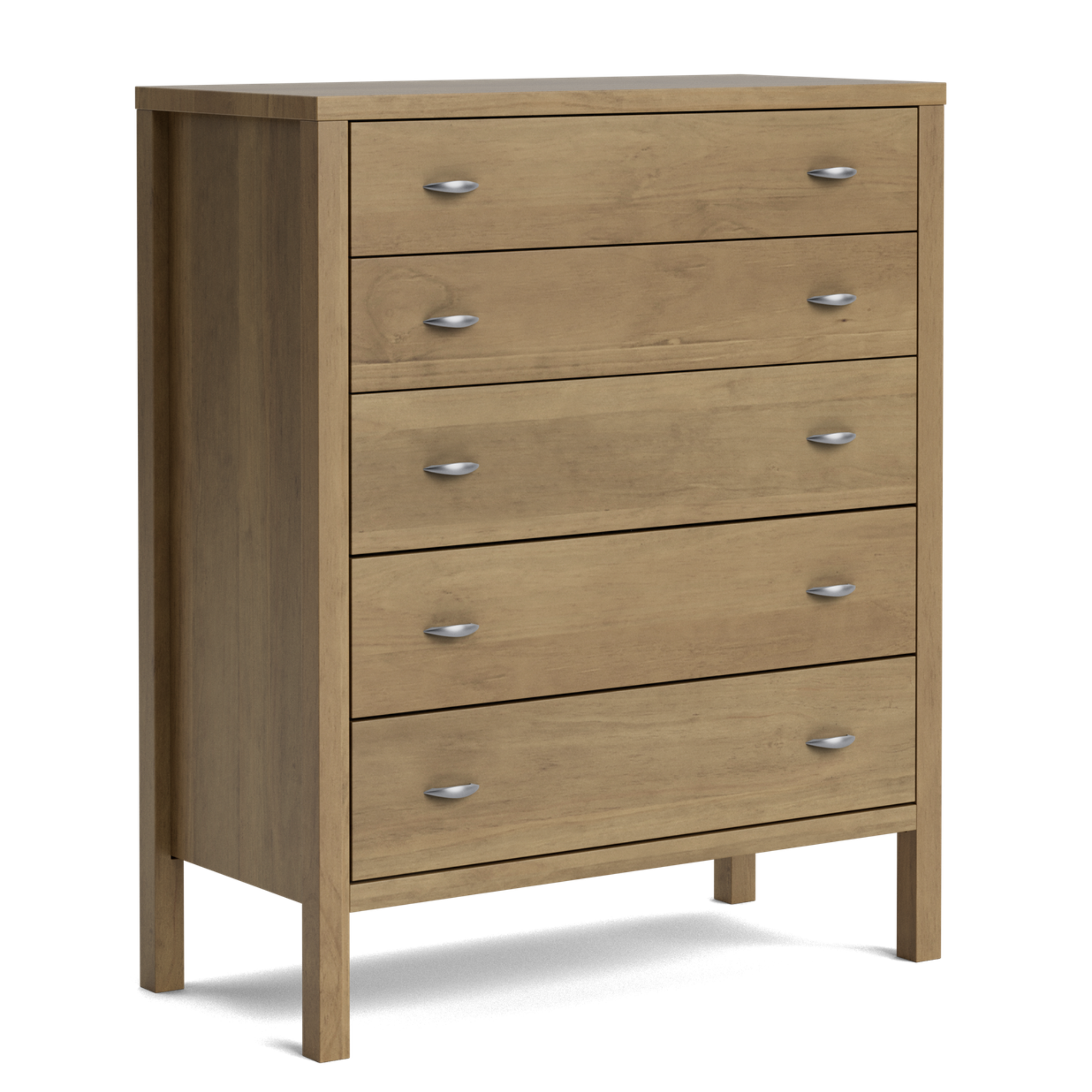 ANDES 5 DRAWER TALLBOY | NZ PINE OR AMERICAN ASH | NZ MADE