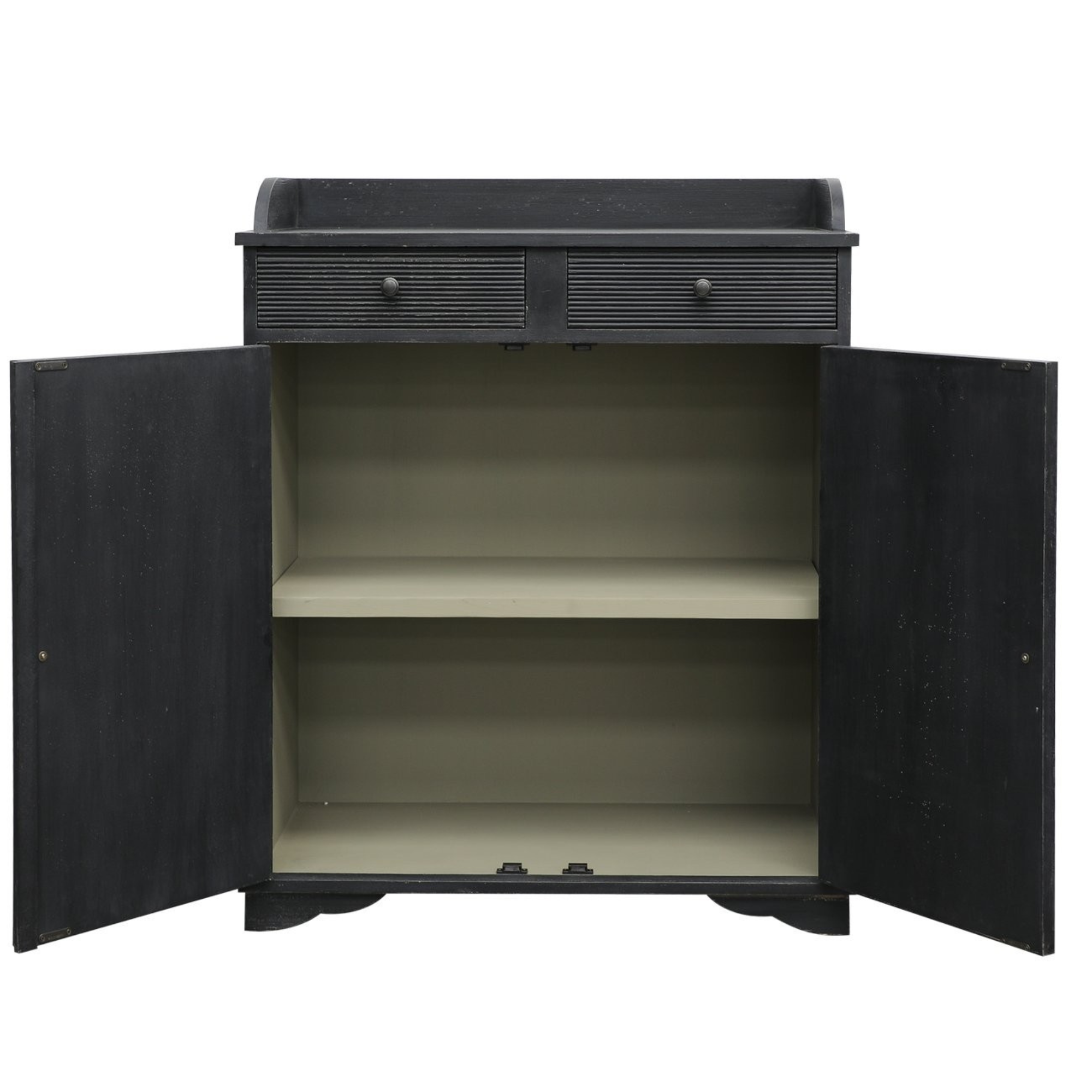 ANTONIO SMALL CABINET - MATT BLACK