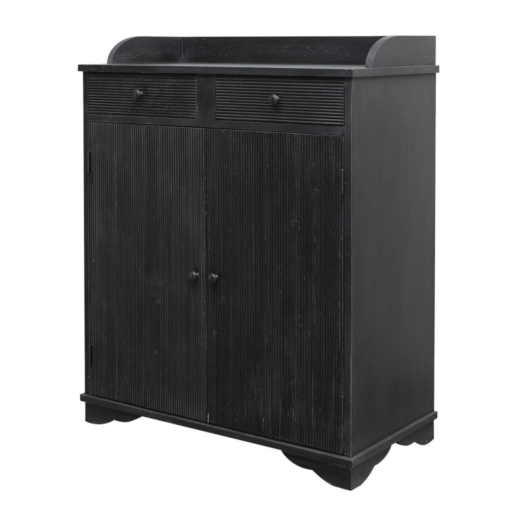 ANTONIO SMALL CABINET - MATT BLACK