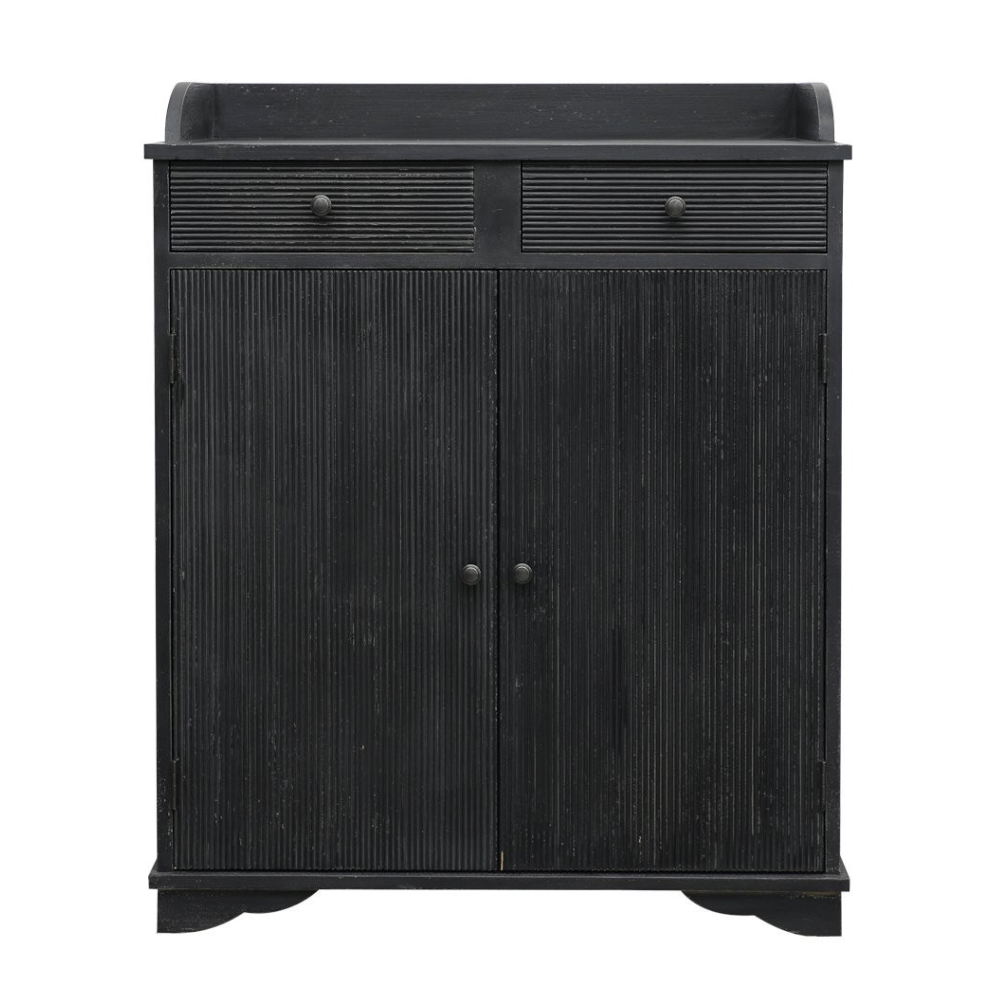 ANTONIO SMALL CABINET - MATT BLACK