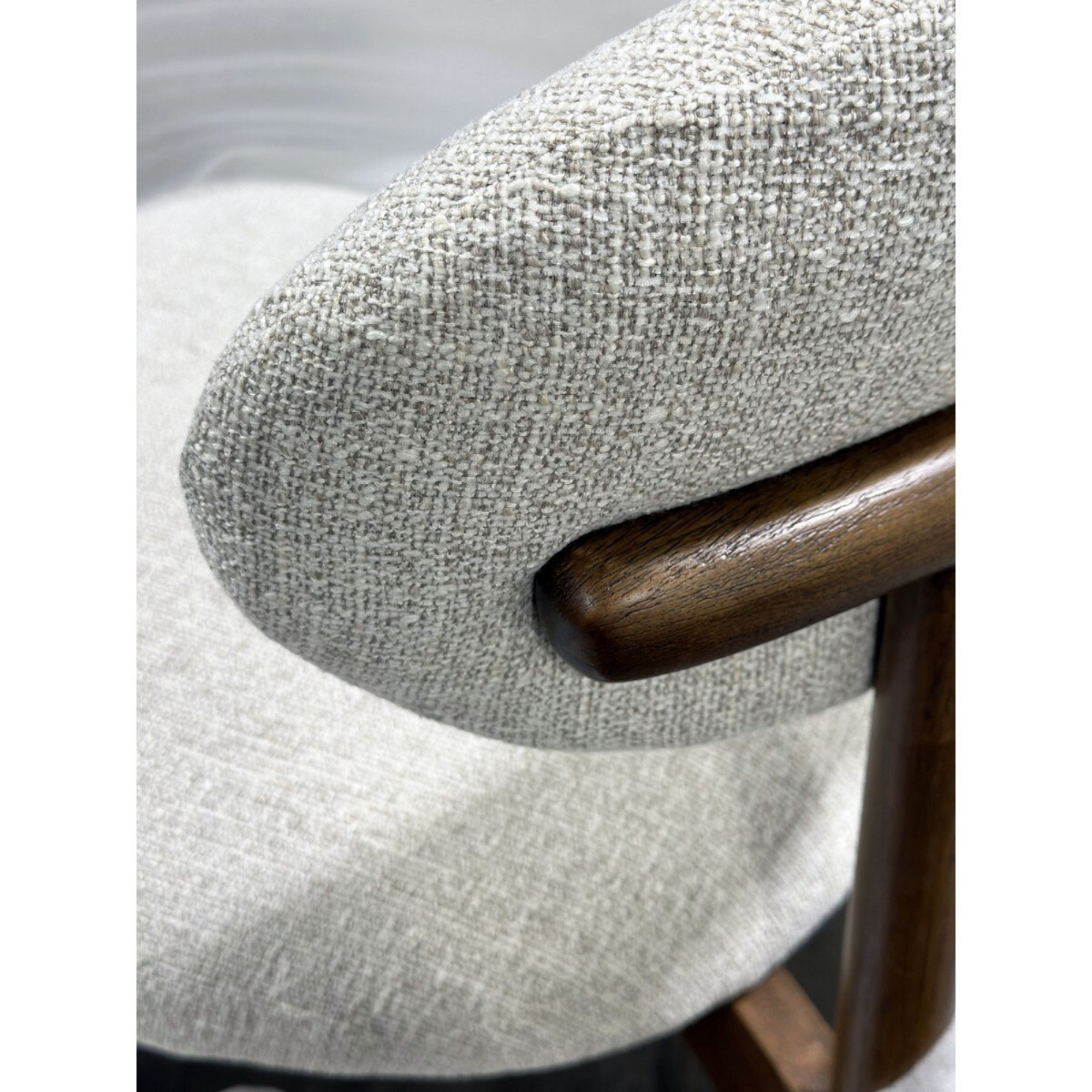 ARCHIE DINING CHAIR | LINEN FABRIC