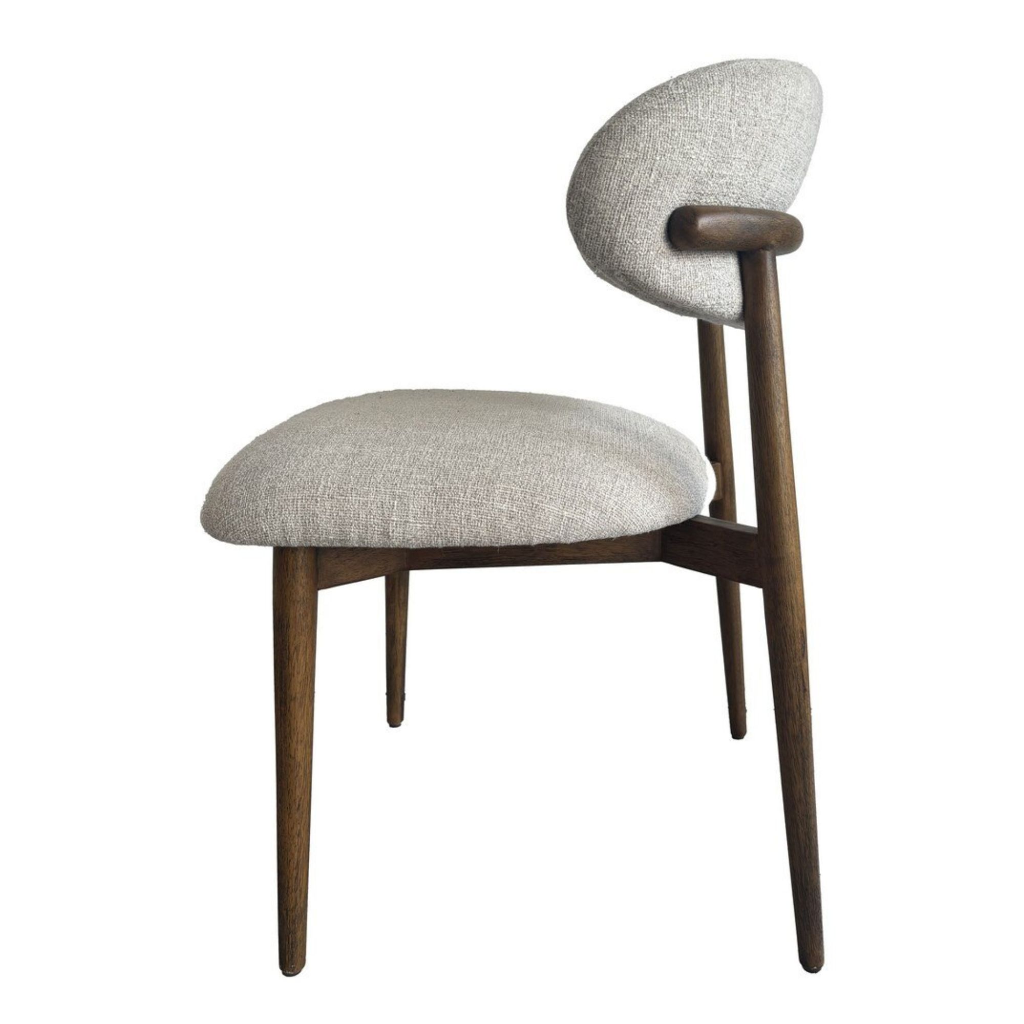 ARCHIE DINING CHAIR | LINEN FABRIC