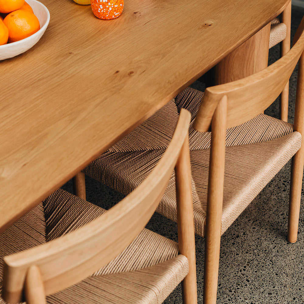 INGRID DINING CHAIR | BLACK OR NATURAL OAK