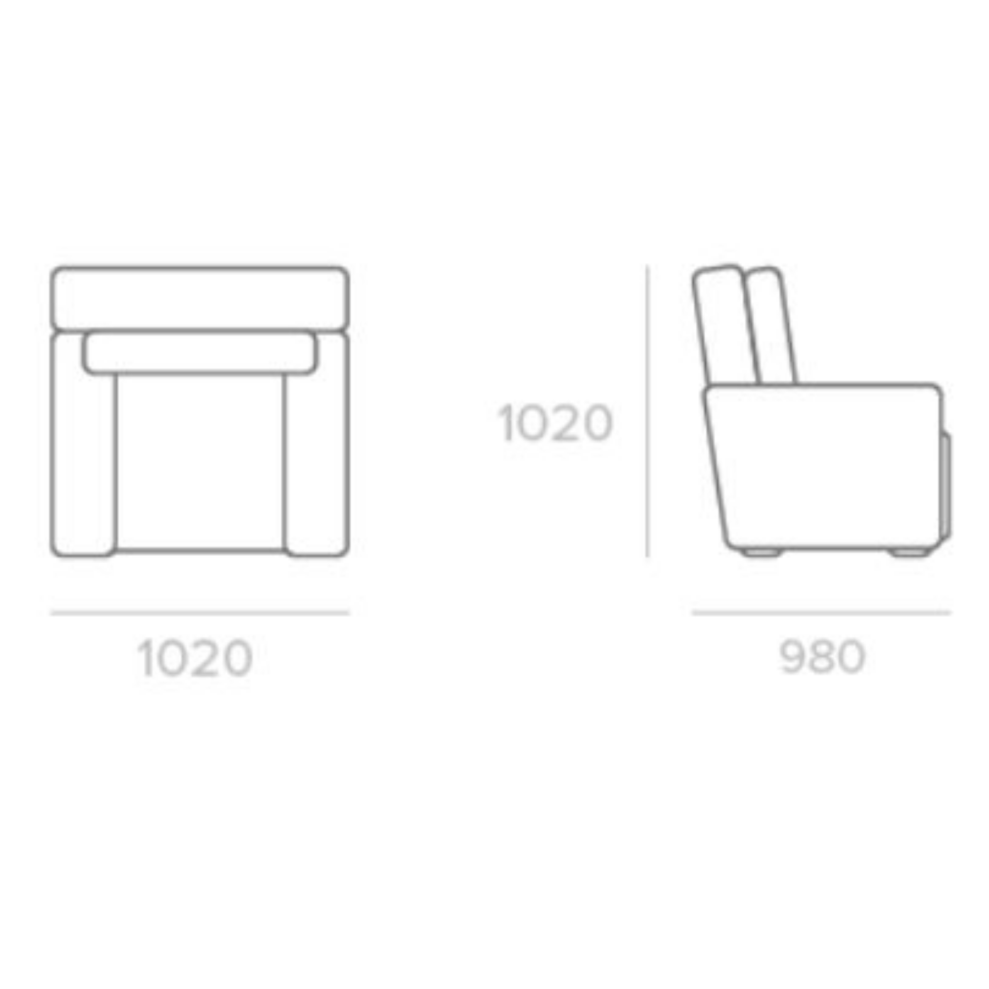 BAXTER LEATHER ELECTRIC RECLINER | GREY