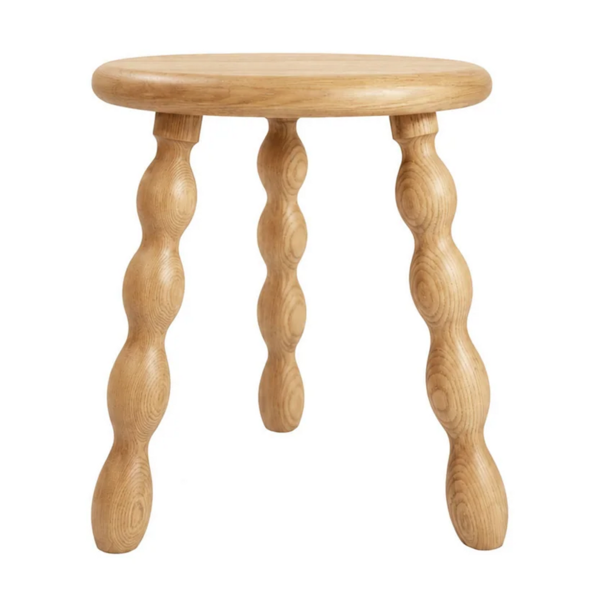 Bobbin Stool | Natural Oak