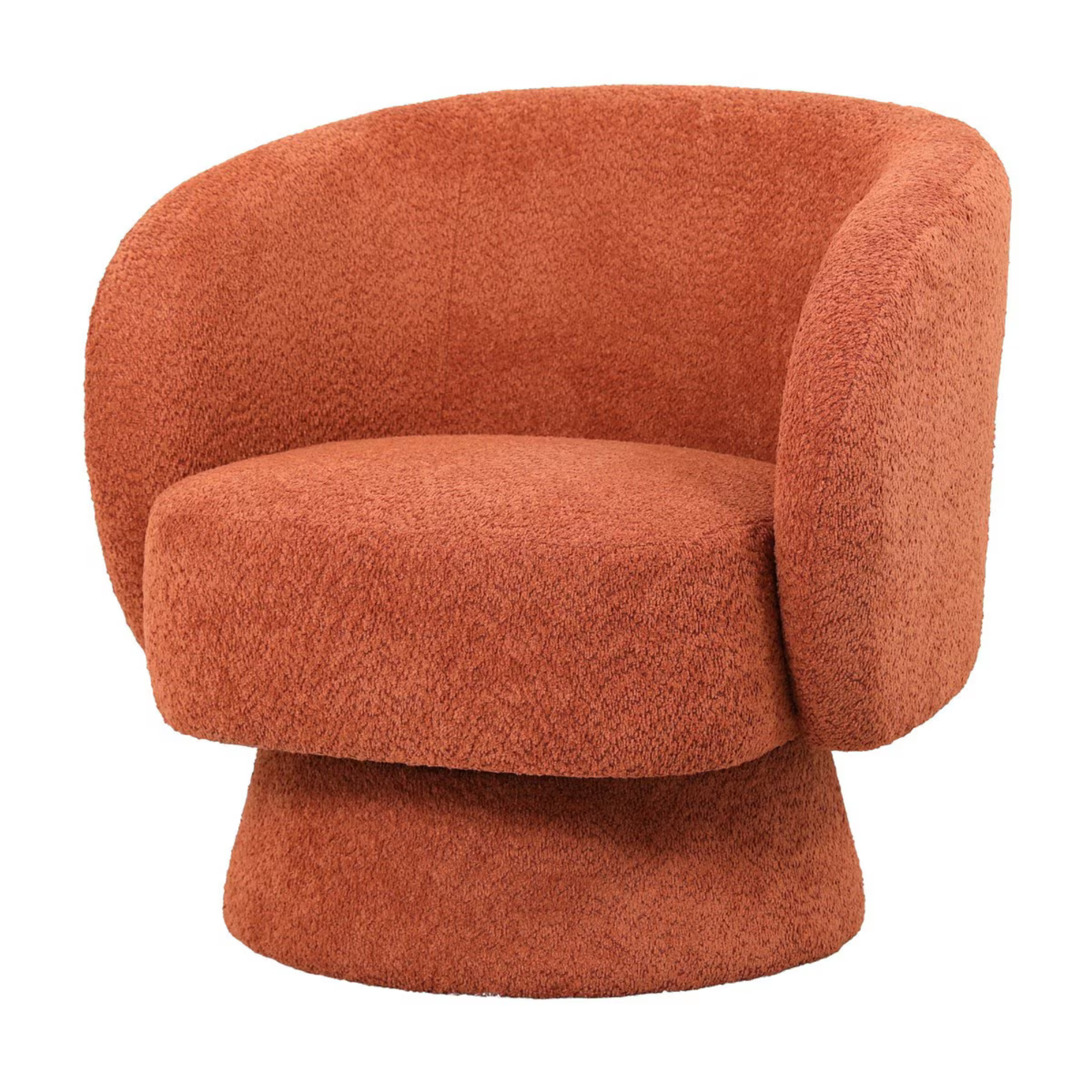 BOSTON SWIVEL CHAIR | RUST