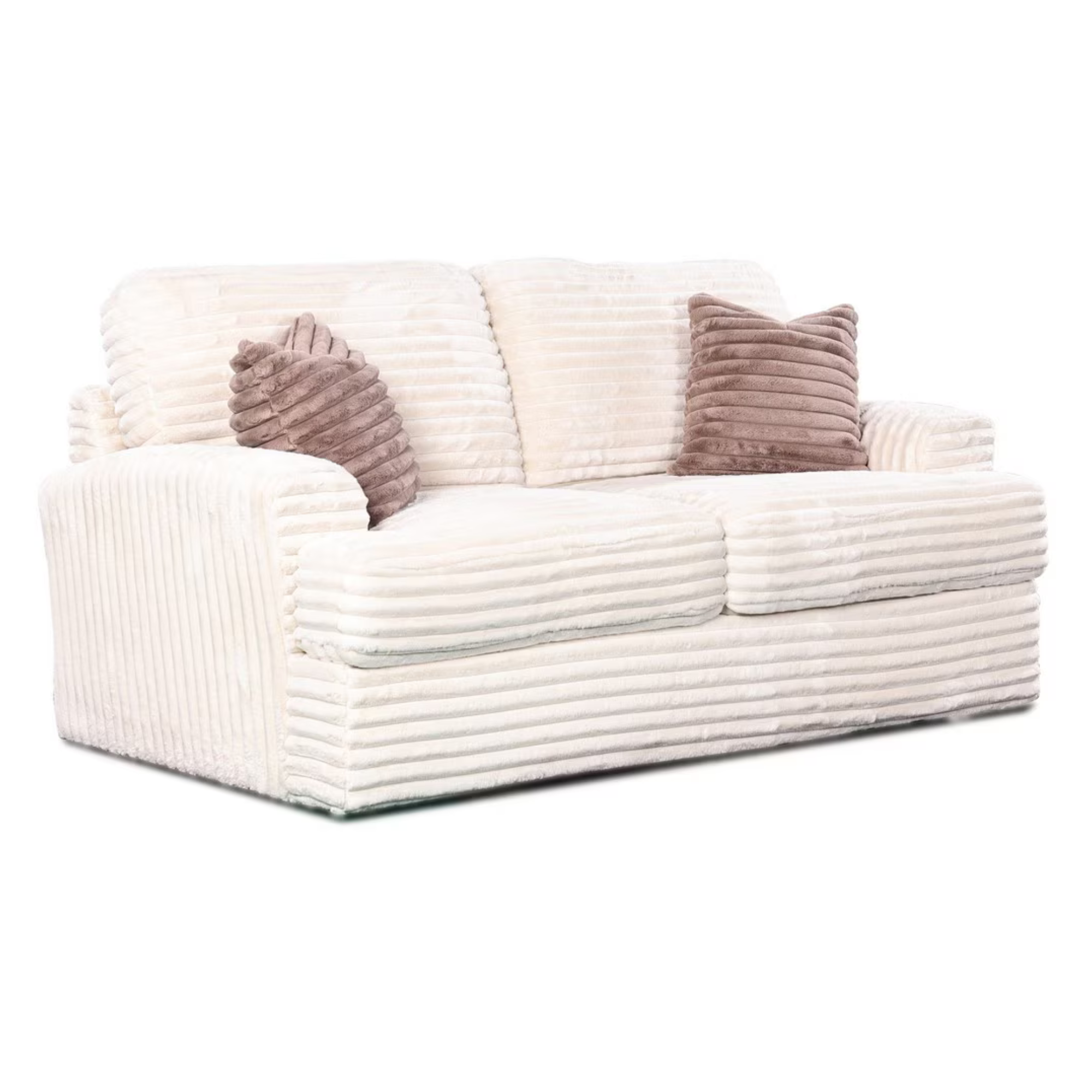 BRUNO 2 SEATER CORD SOFA | IVORY