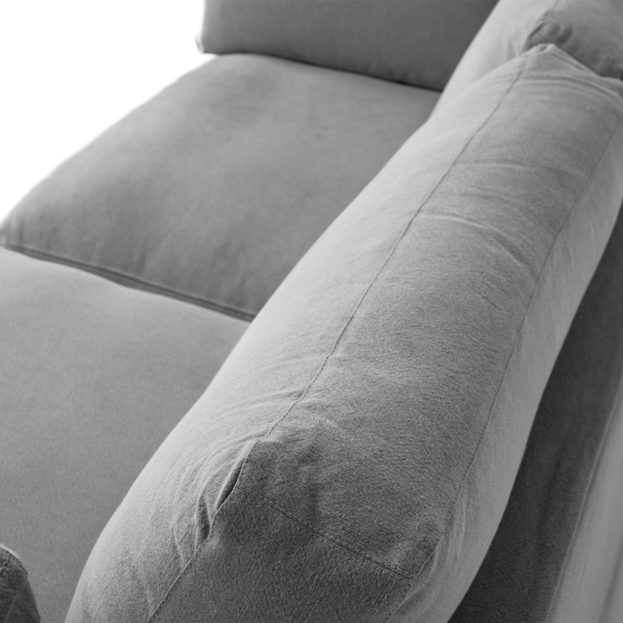 CARSON SOFA | CEMENT