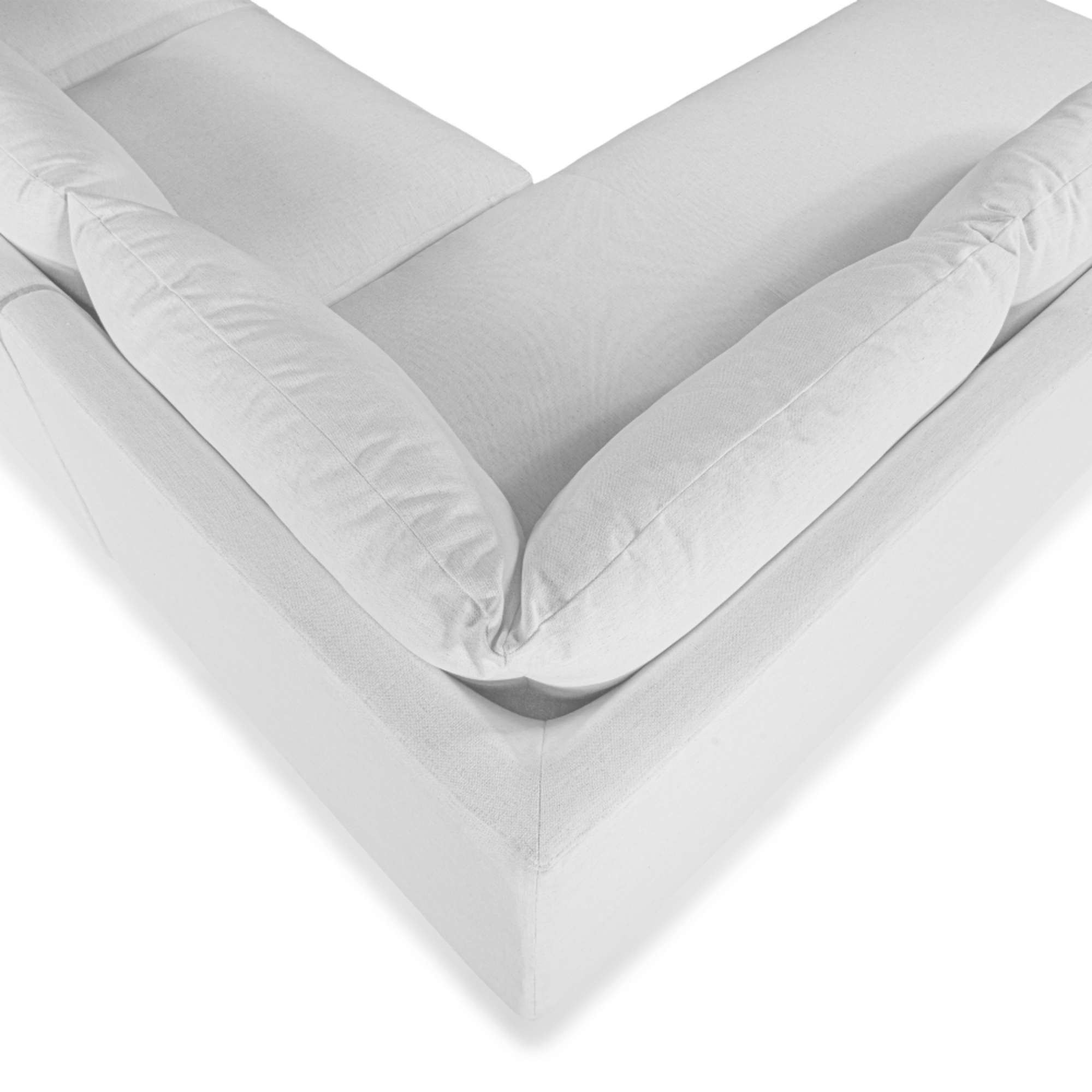 JUNO RIGHT CHAISE | SPECKLE WHITE