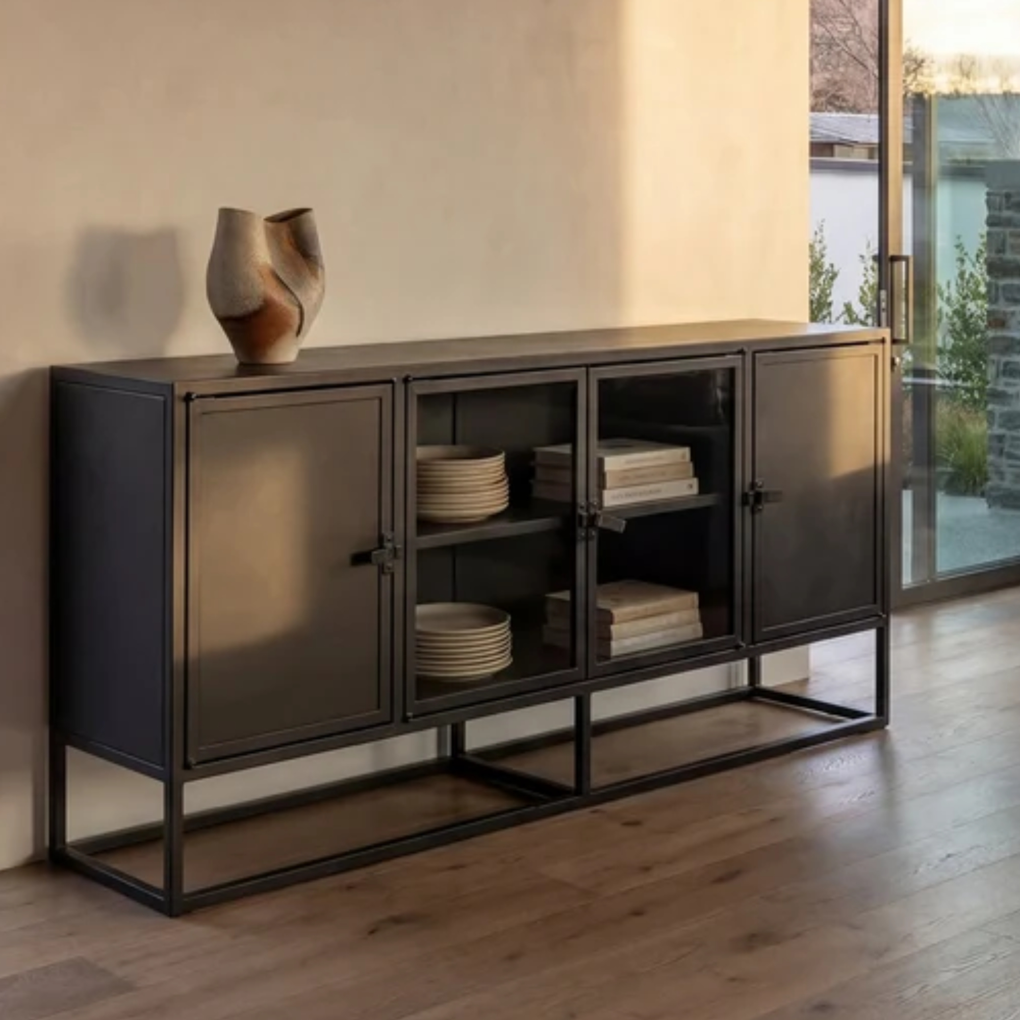 Carson Metal Low Sideboard