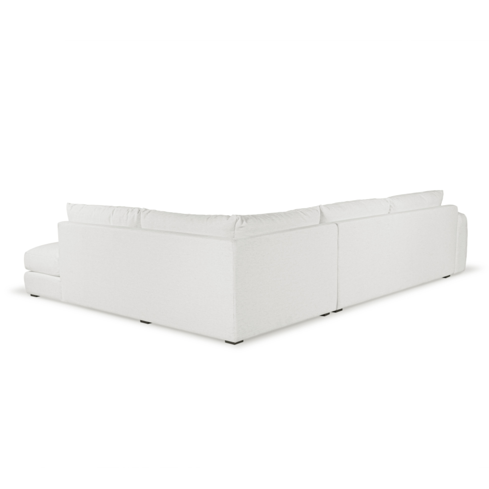 JUNO RIGHT CHAISE | SPECKLE WHITE