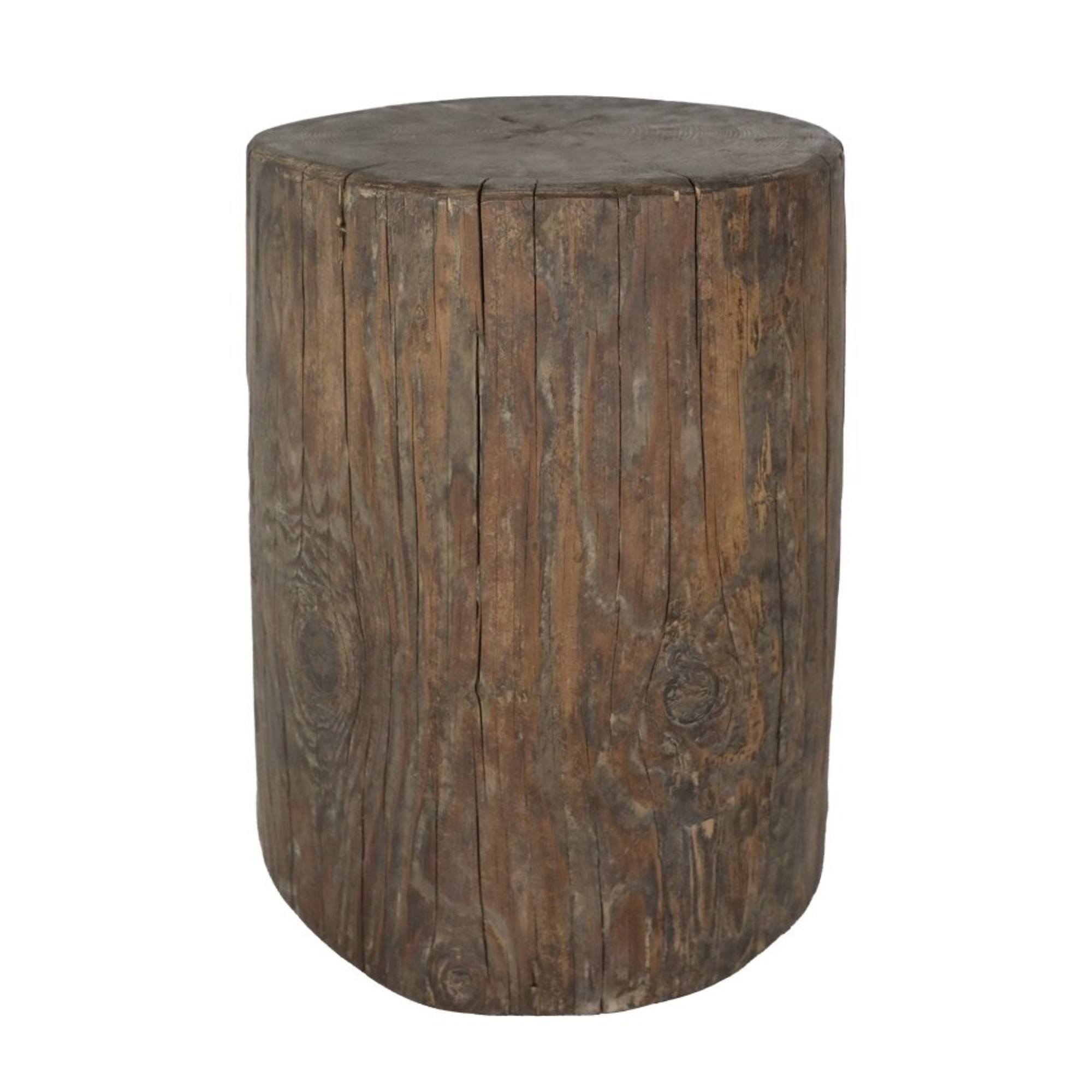 Casa Round Stump Side Table | Walnut