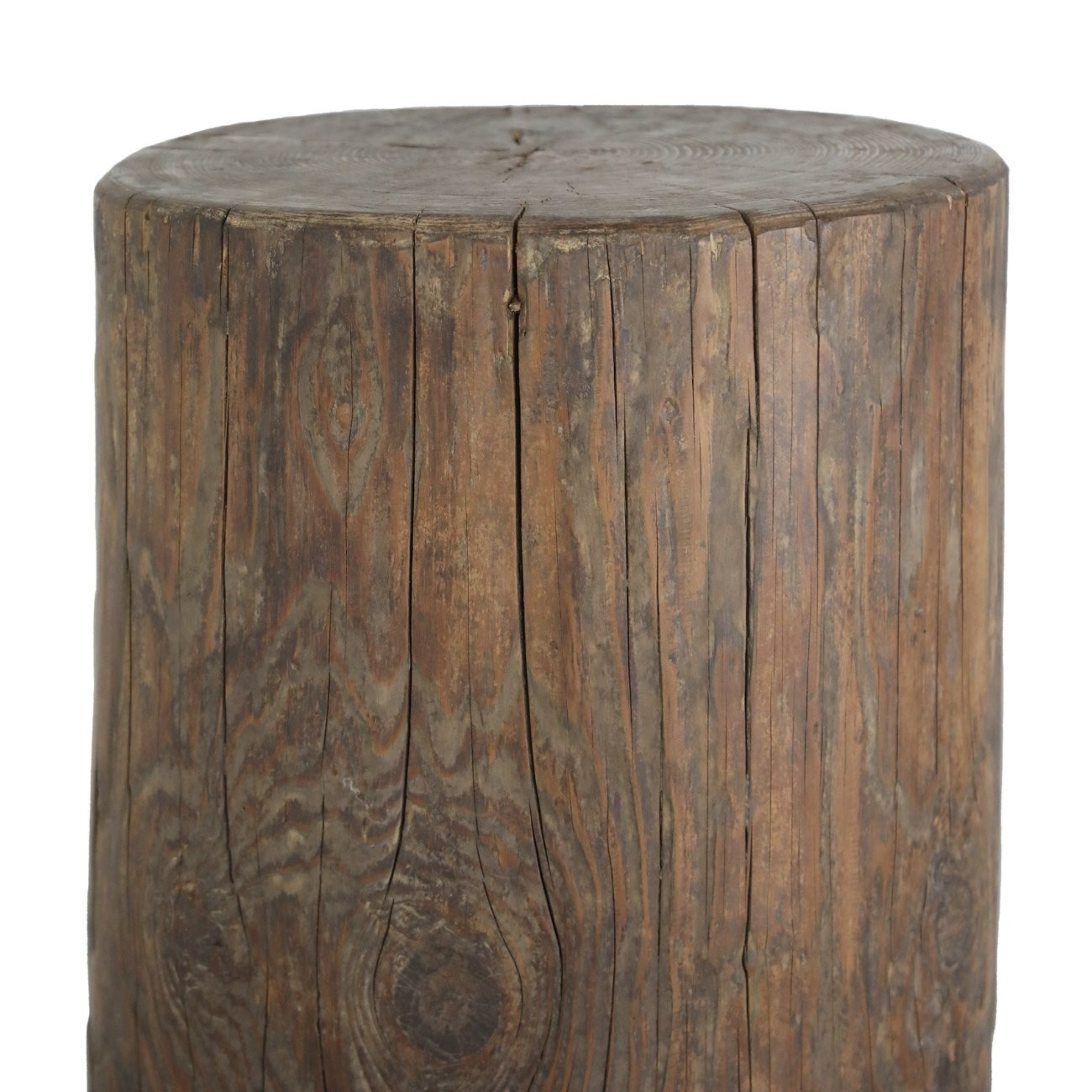 Casa Round Stump Side Table | Walnut