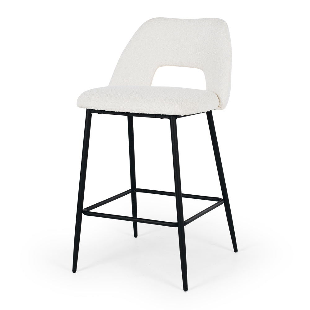 CINDERELLA BOUCLE BAR STOOL