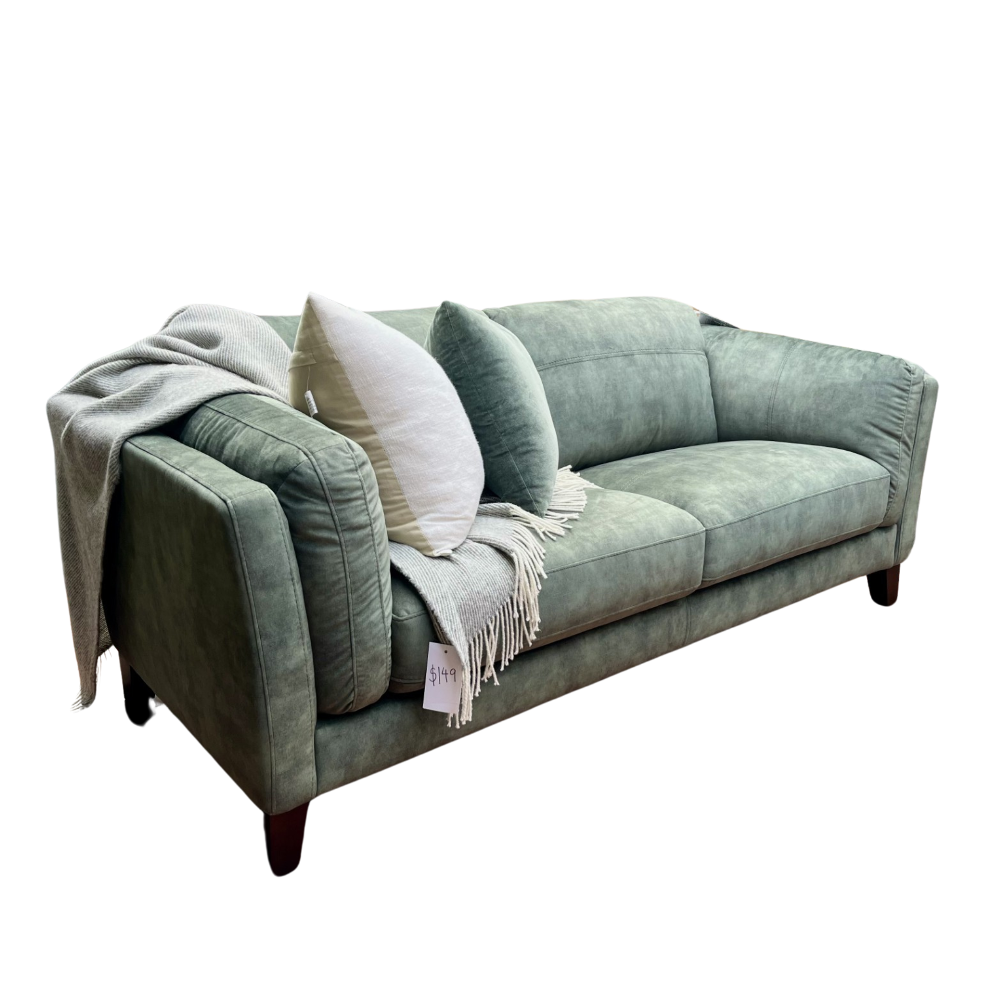 DEMARO 3 + 2 SEATER LOUNGE SUITE | GREEN