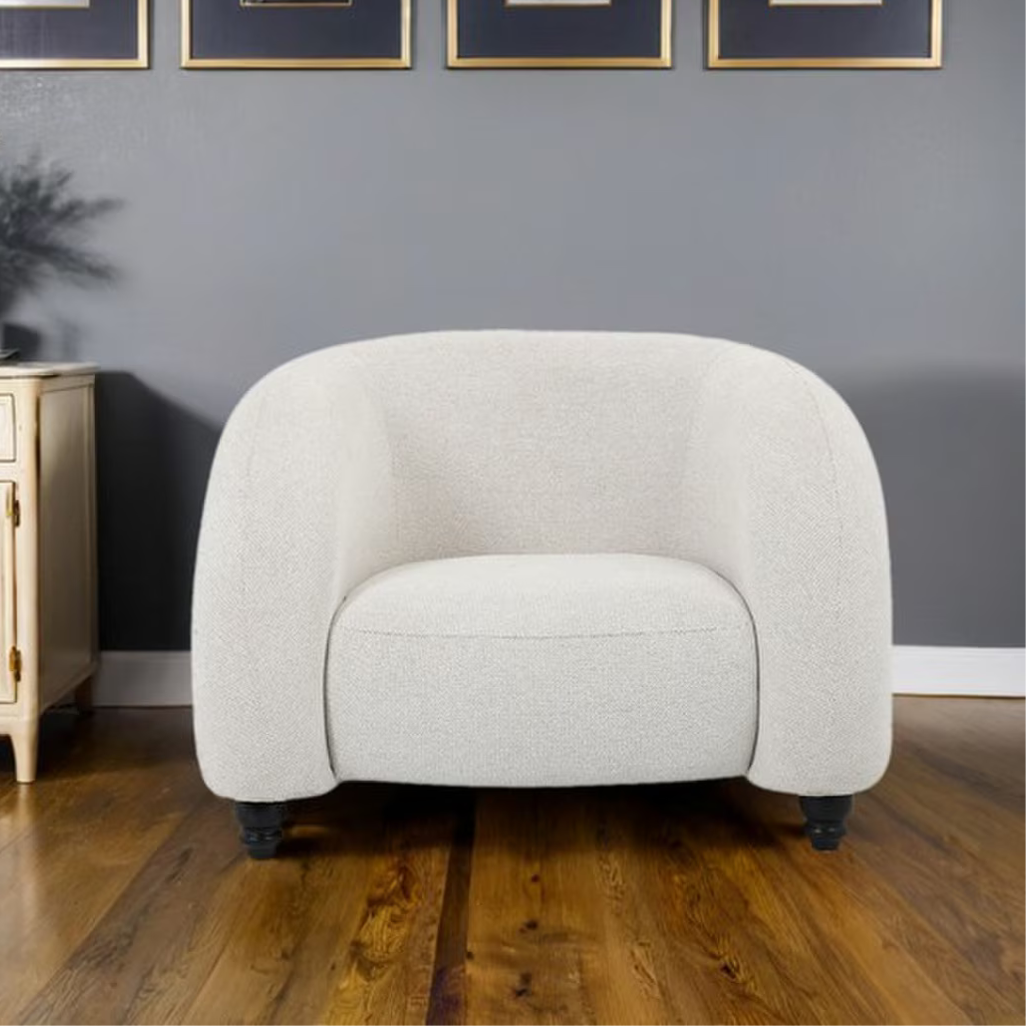 DENVER OCCASIONAL CHAIR | IVORY