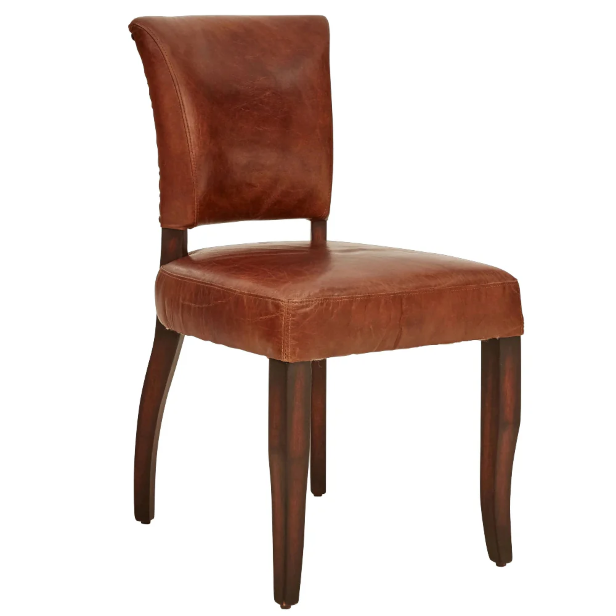 Derringer Leather Dining Chair | Cigar