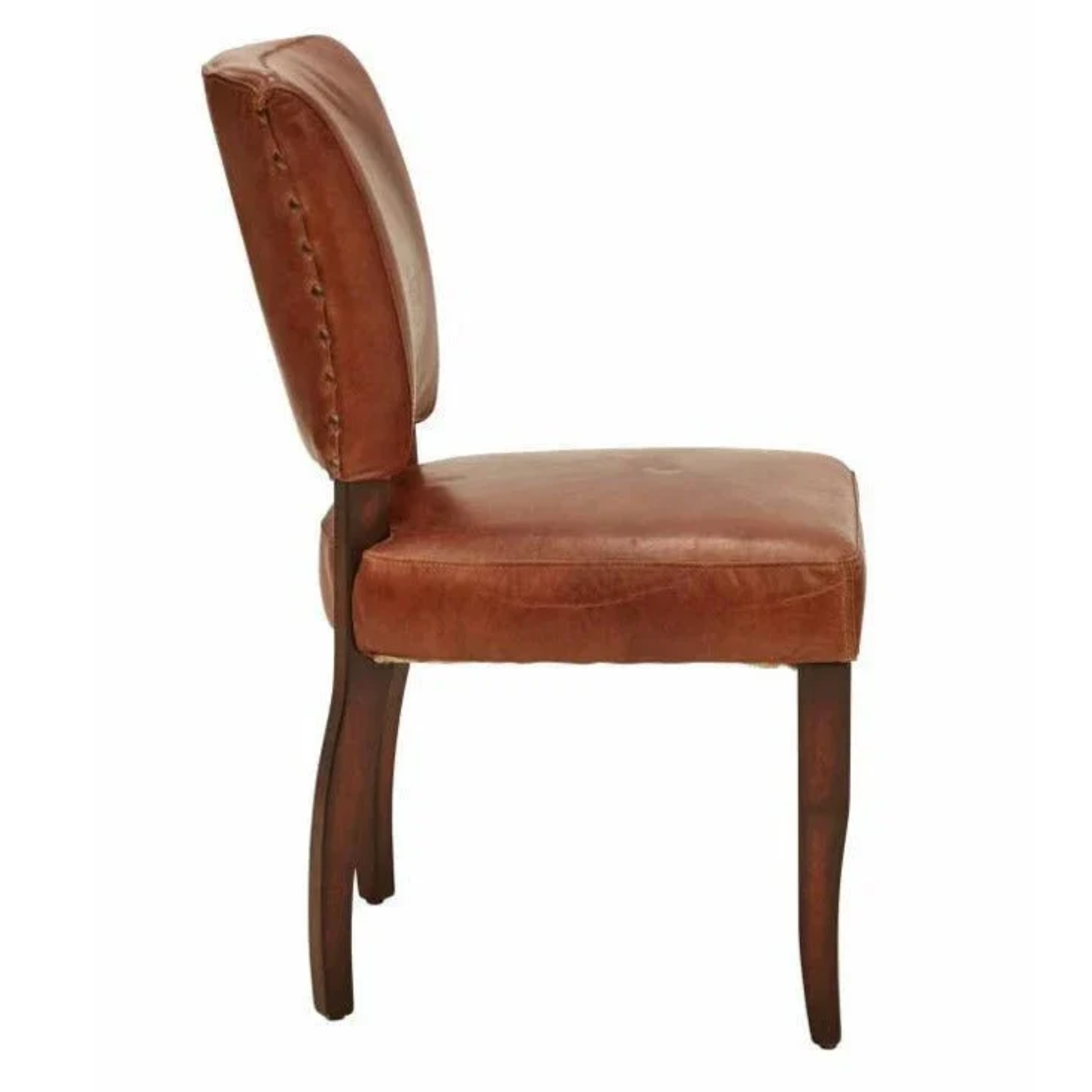 Derringer Leather Dining Chair | Cigar